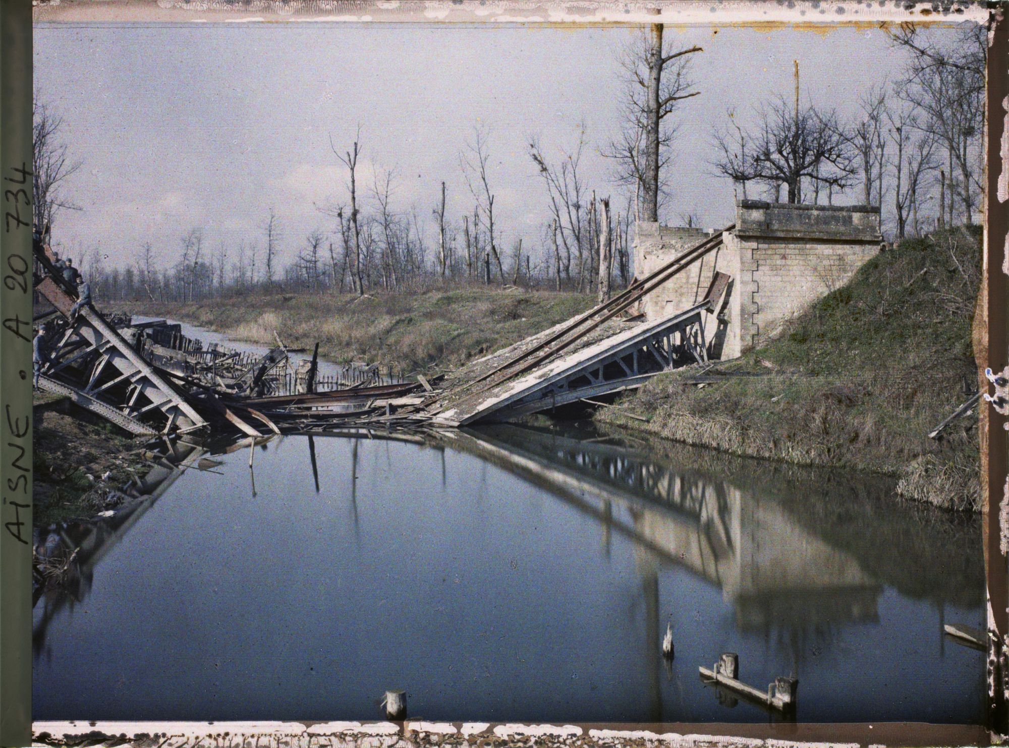 Image représentant France, Anizy-Simon, Pont du Canal