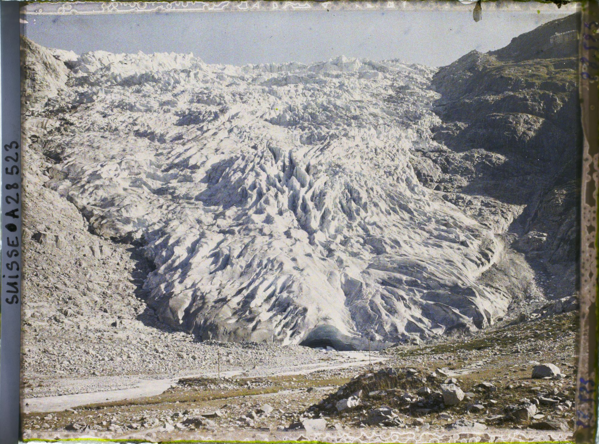 Image représentant Le glacier du Rhône