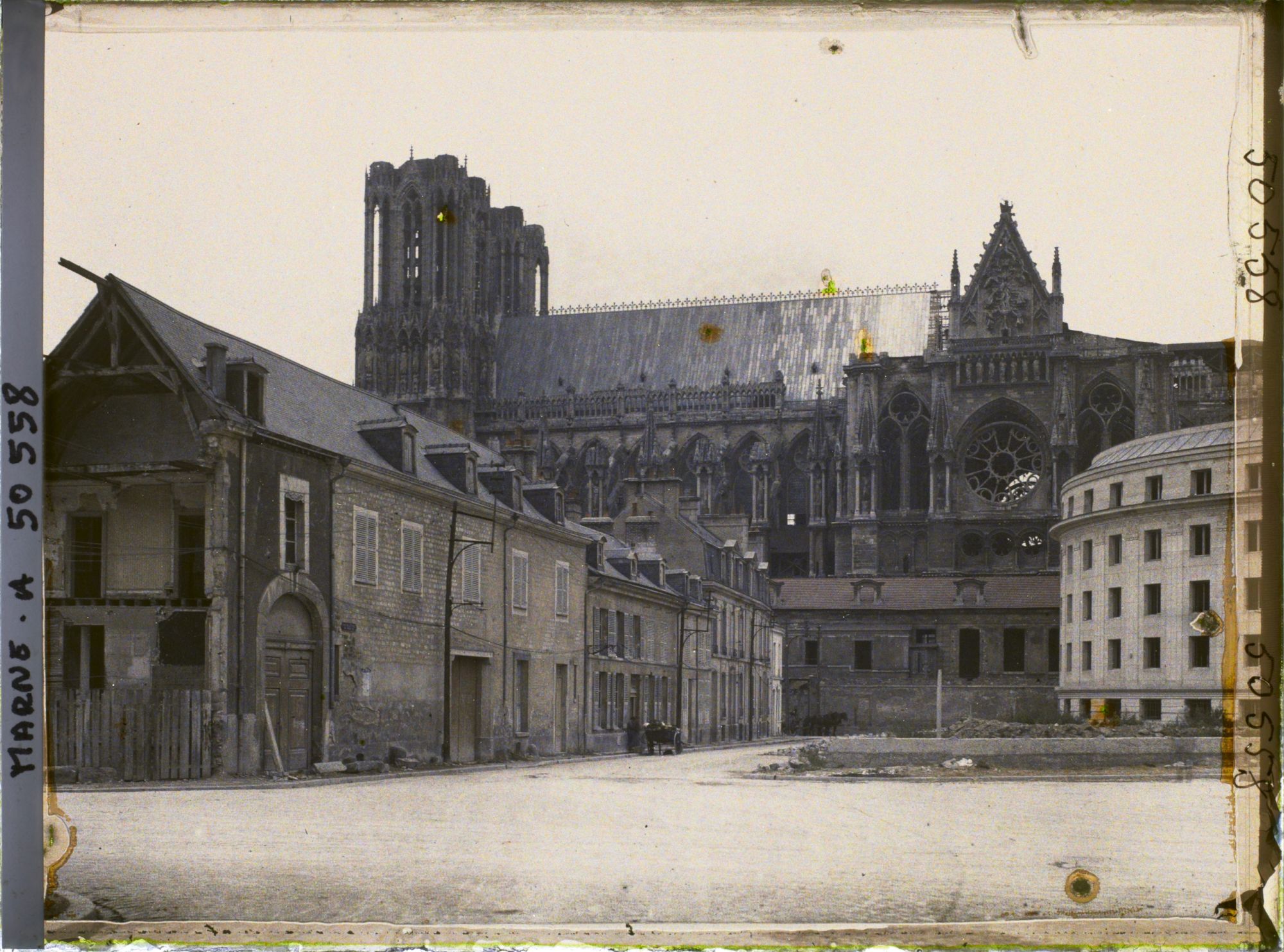 Image représentant France, Reims, Partie Sud de la Cathédrale