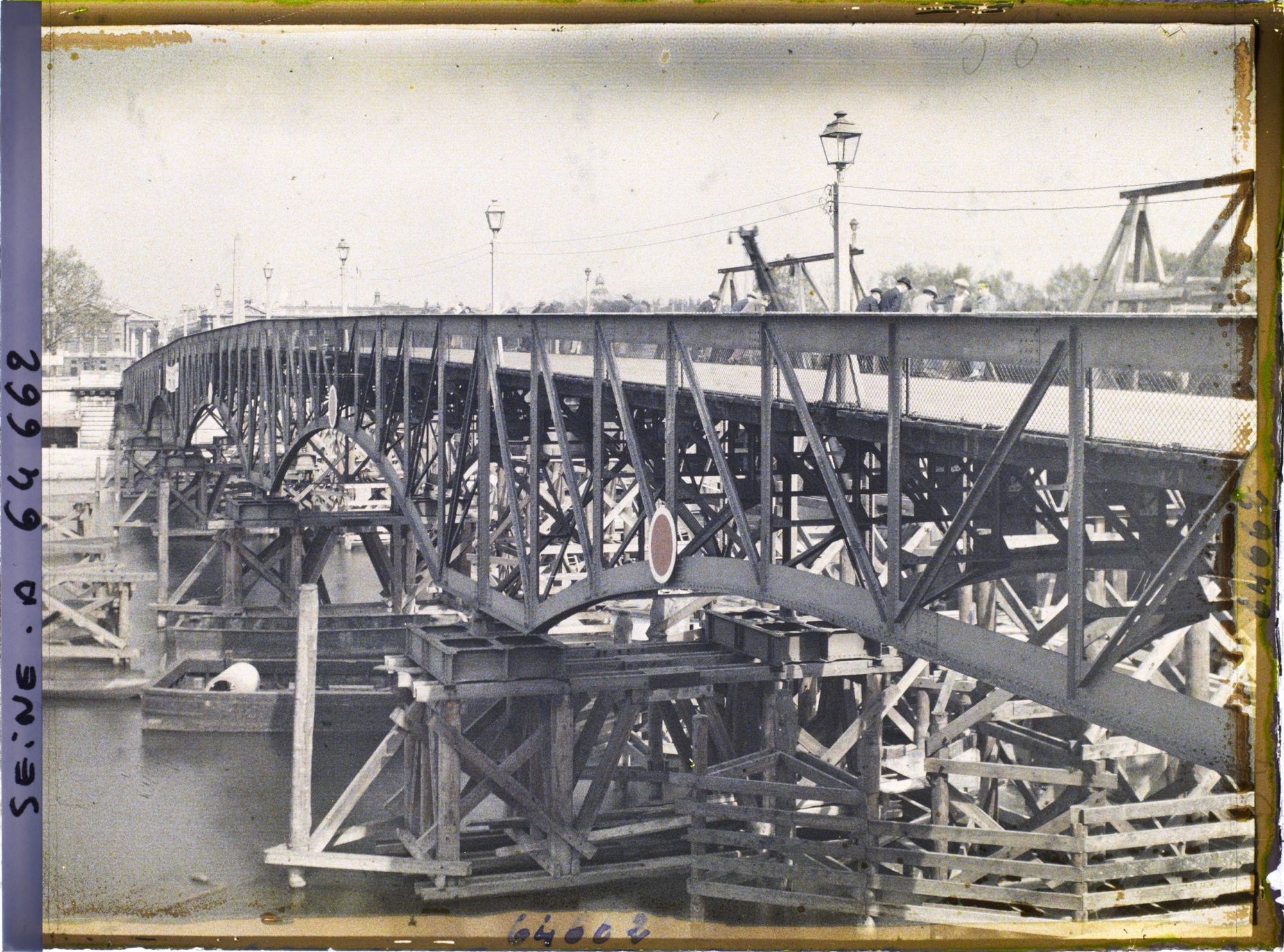 Image représentant Travaux d'élargissement du pont de la Concorde, la passerelle pour piétons