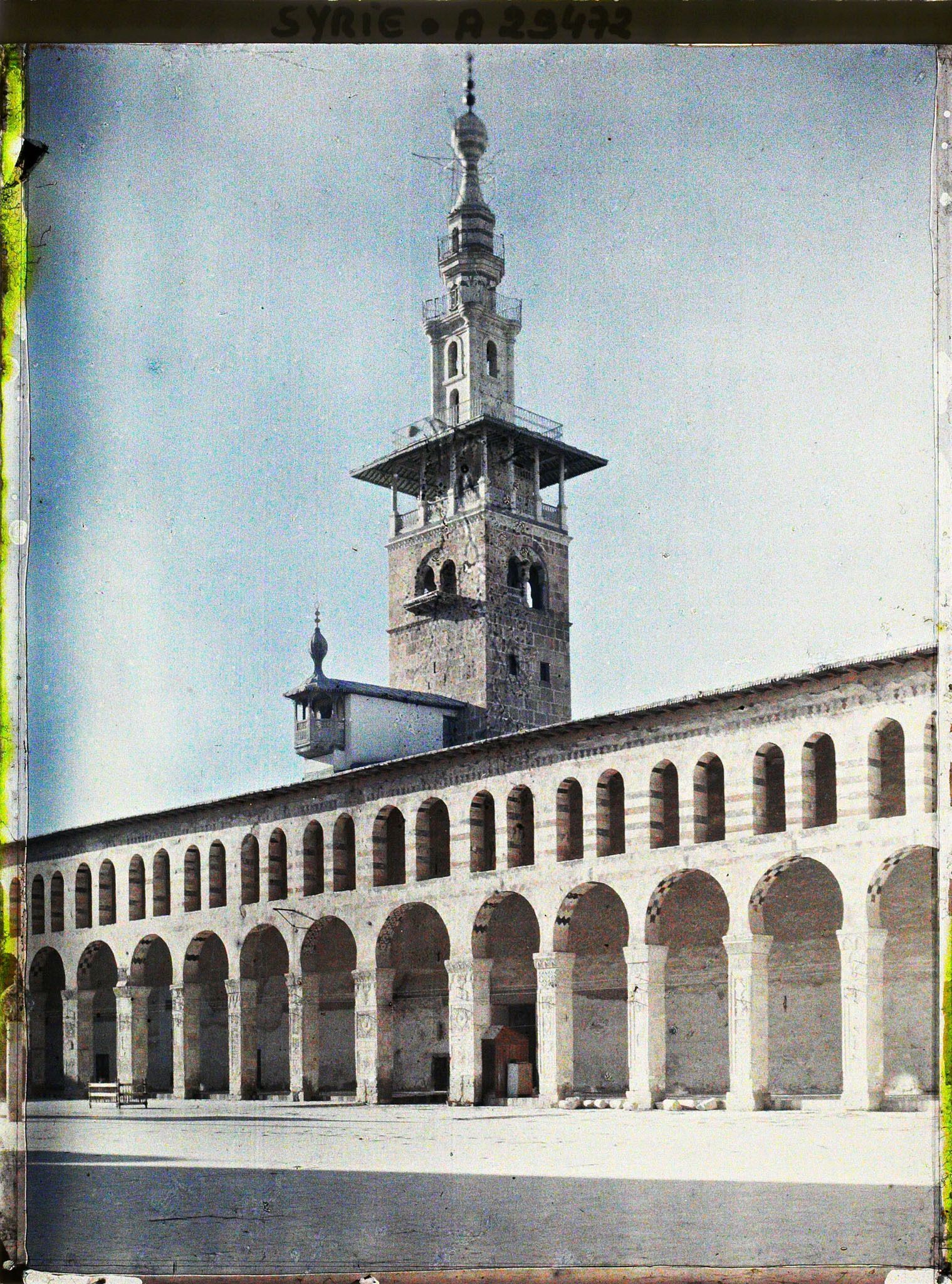 Image représentant Façade nord de la mosquée des Omeyyades
