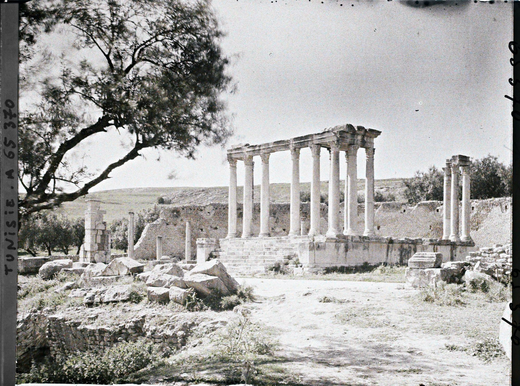 Image représentant Les vestiges du temple de Caelestis