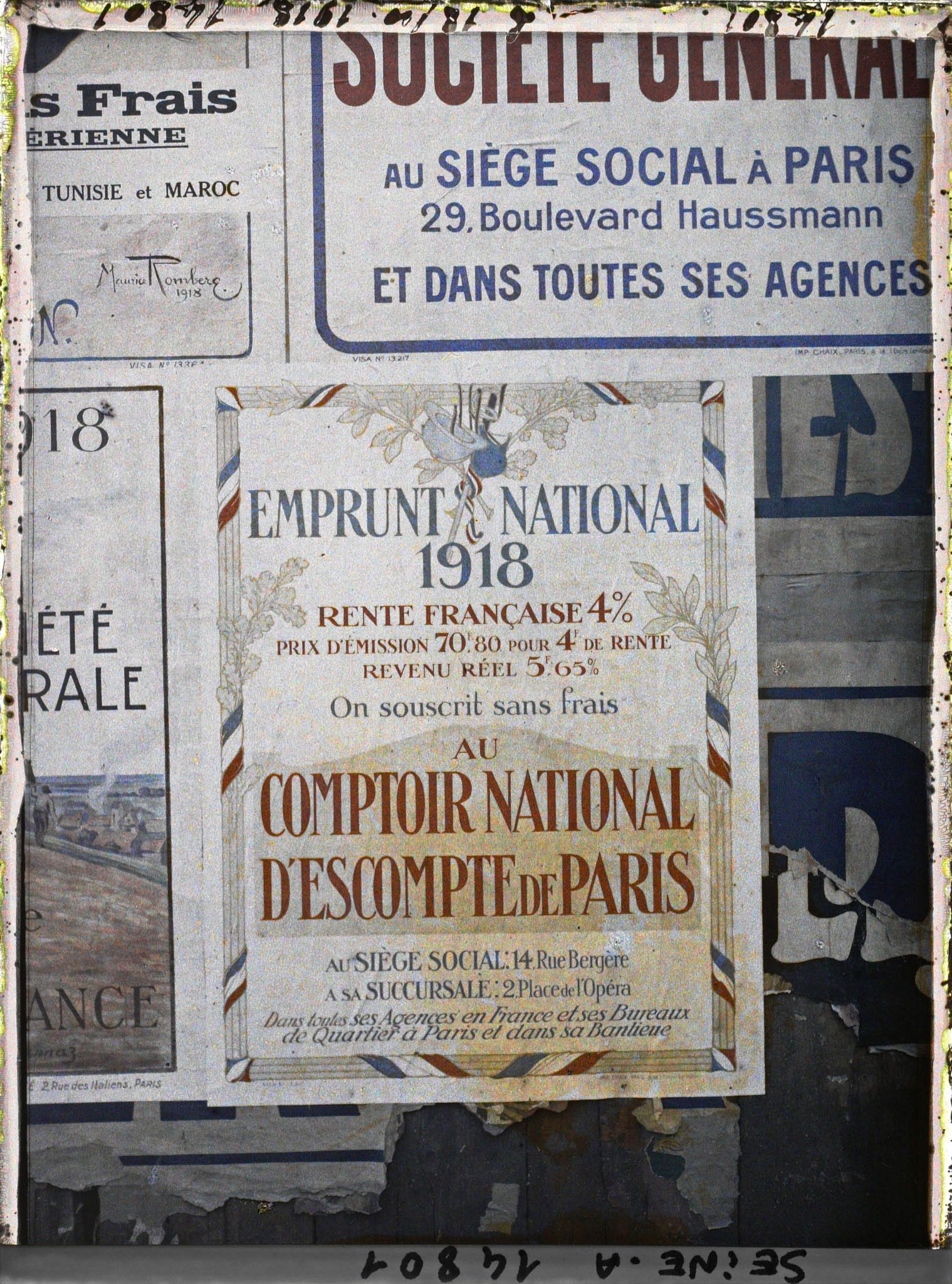 Image représentant Affiche de l'emprunt national, Comptoir national d'escompte de Paris