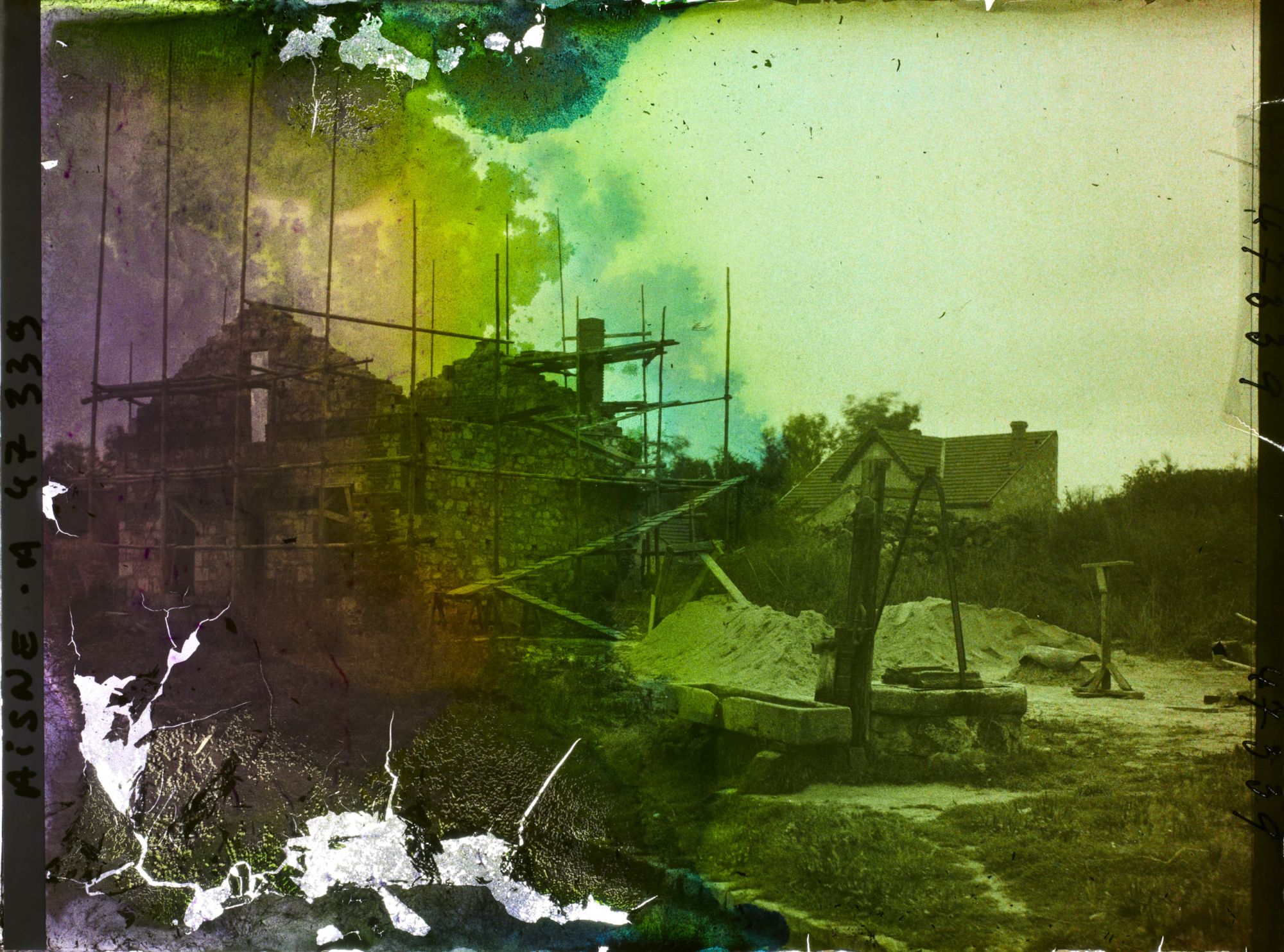 Image représentant France, Pont Arcy, Reconstructions