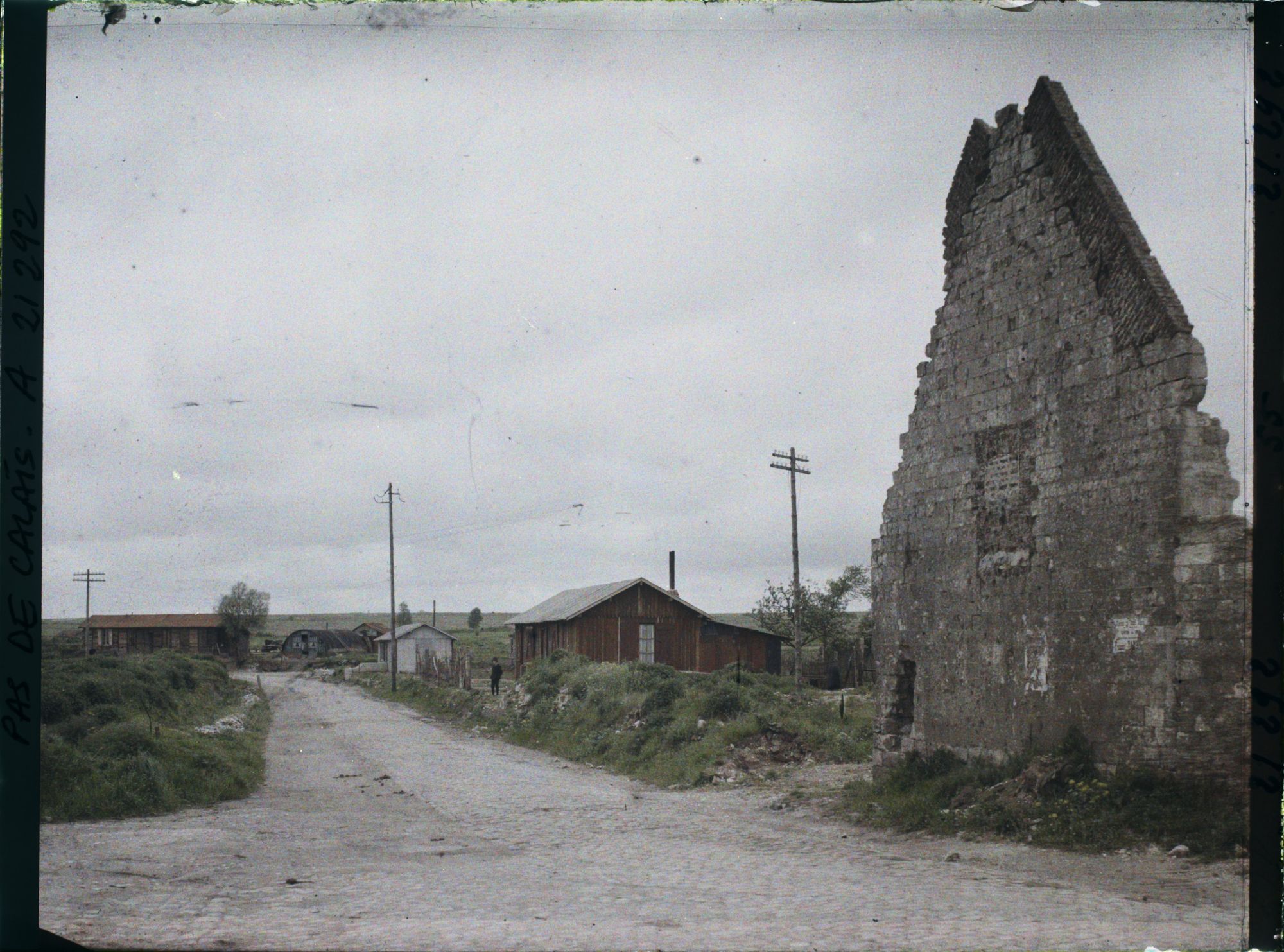 Image représentant France, Neuville-St-Vaast, Un coin du Nouveau Village