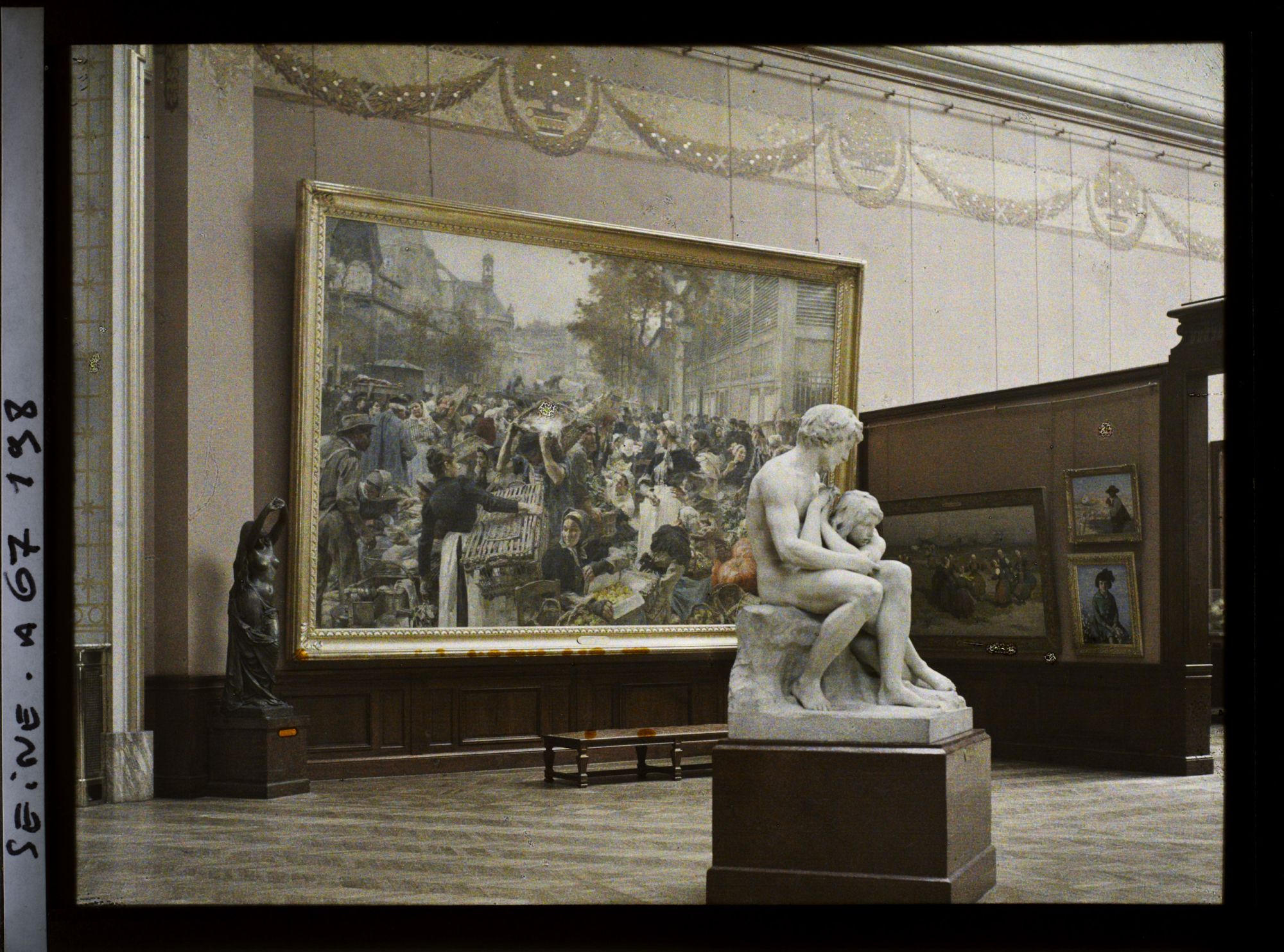 Image représentant Les Halles de Léon Lhermitte, Petit Palais