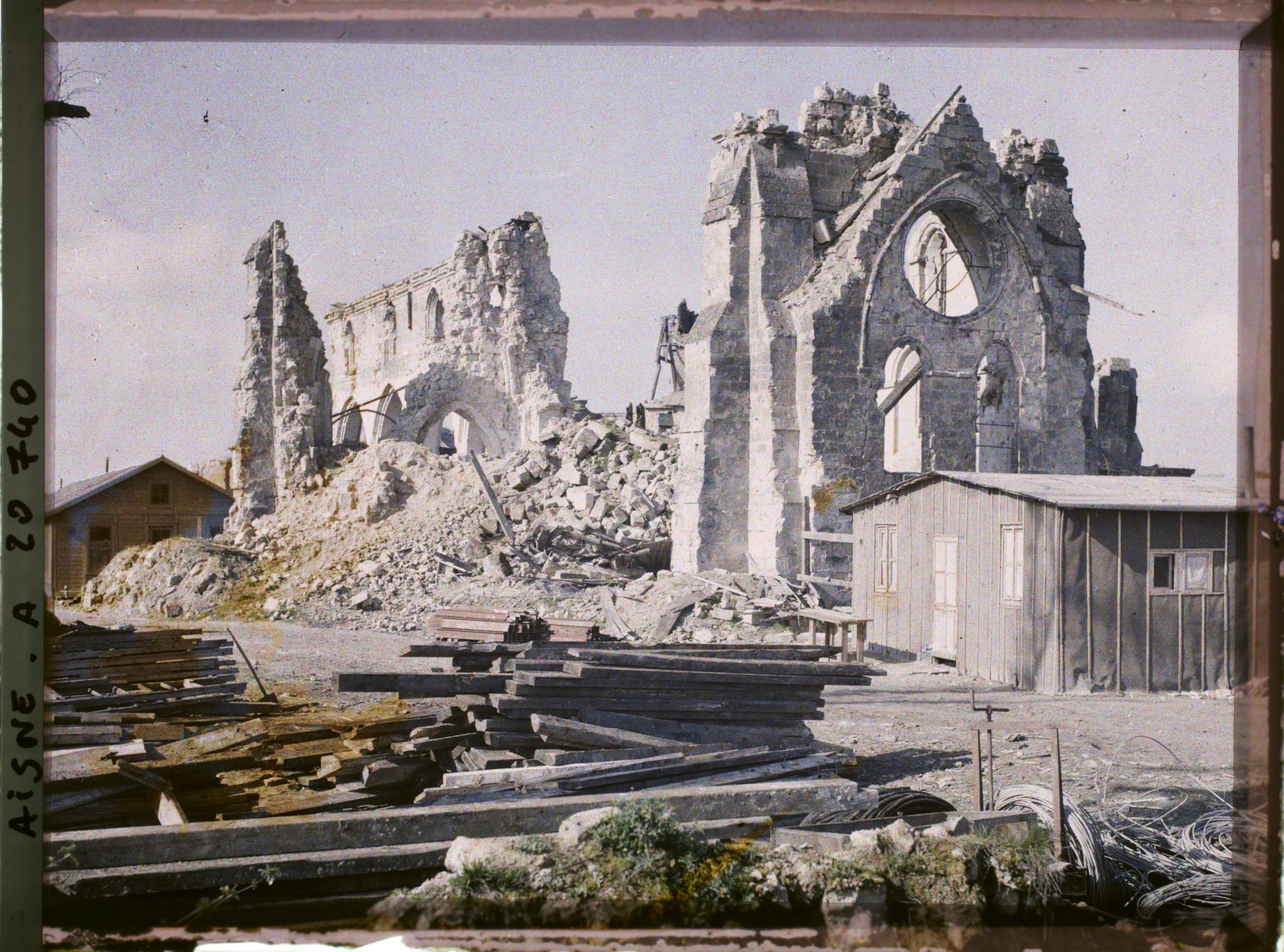 Image représentant France, Anizy-Simon, Façade de l'Eglise