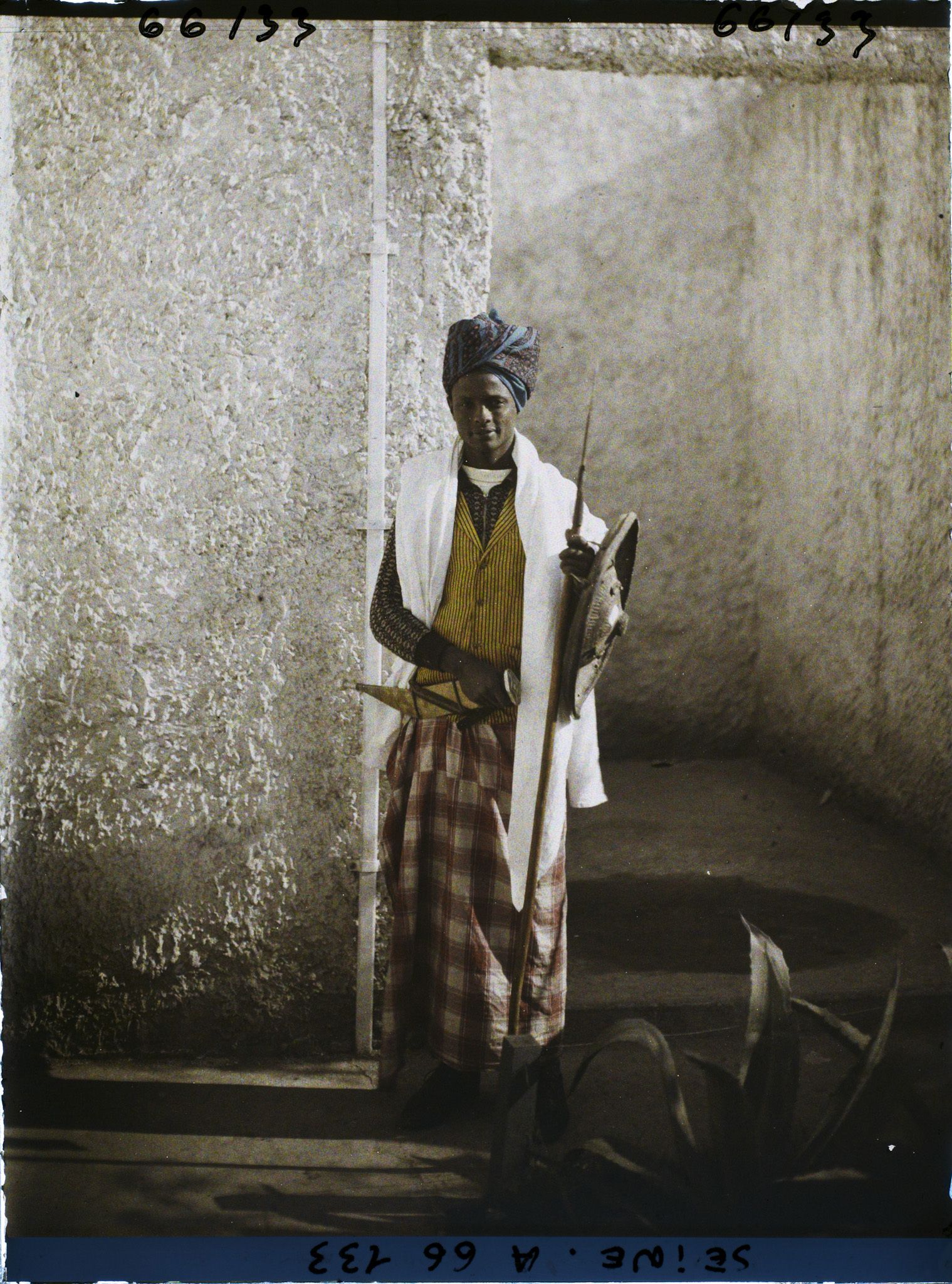 Image représentant L'Exposition Coloniale Internationale de 1931, un homme somali