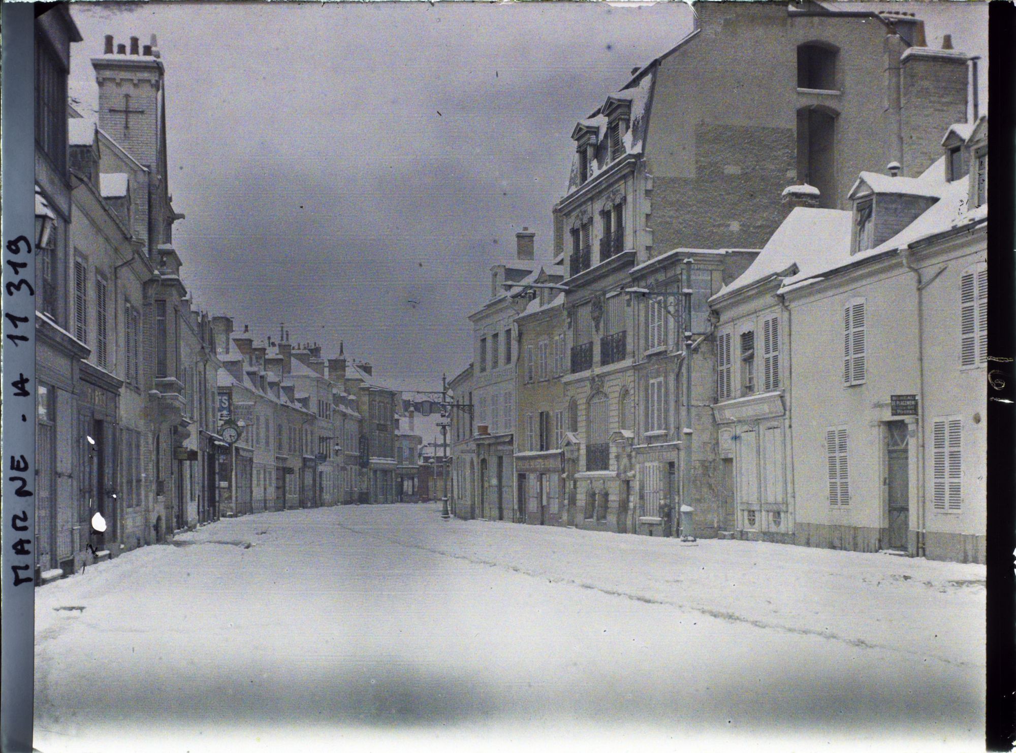 Image représentant Rue Chanzy sous la neige