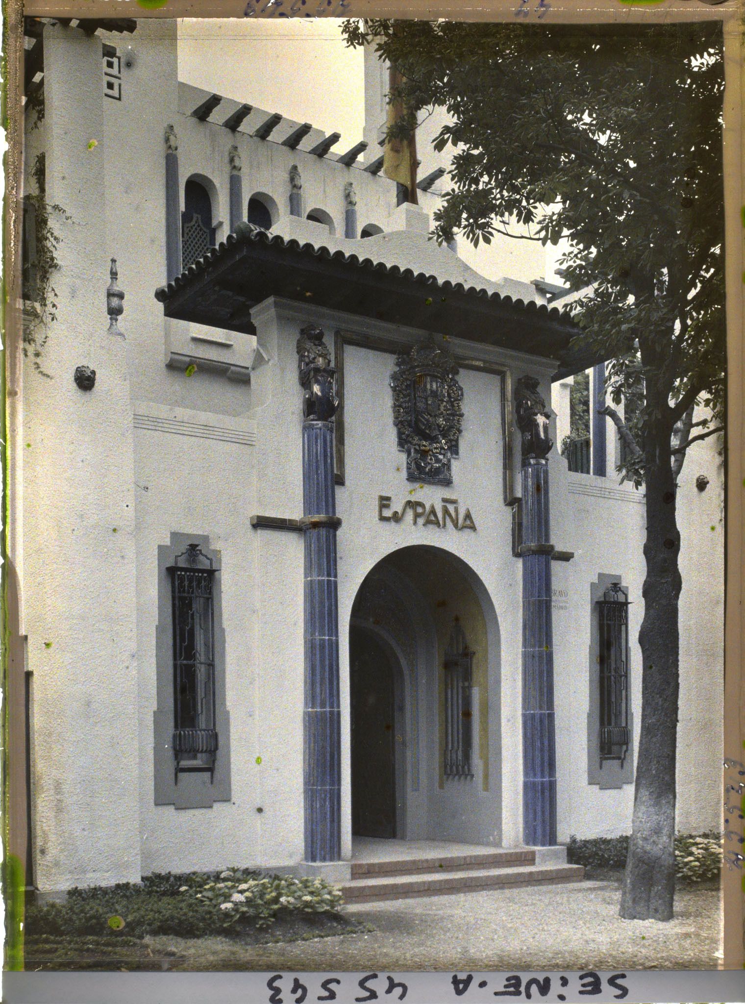 Image représentant L'Exposition des arts décoratifs, Pavillon de l' Espagne