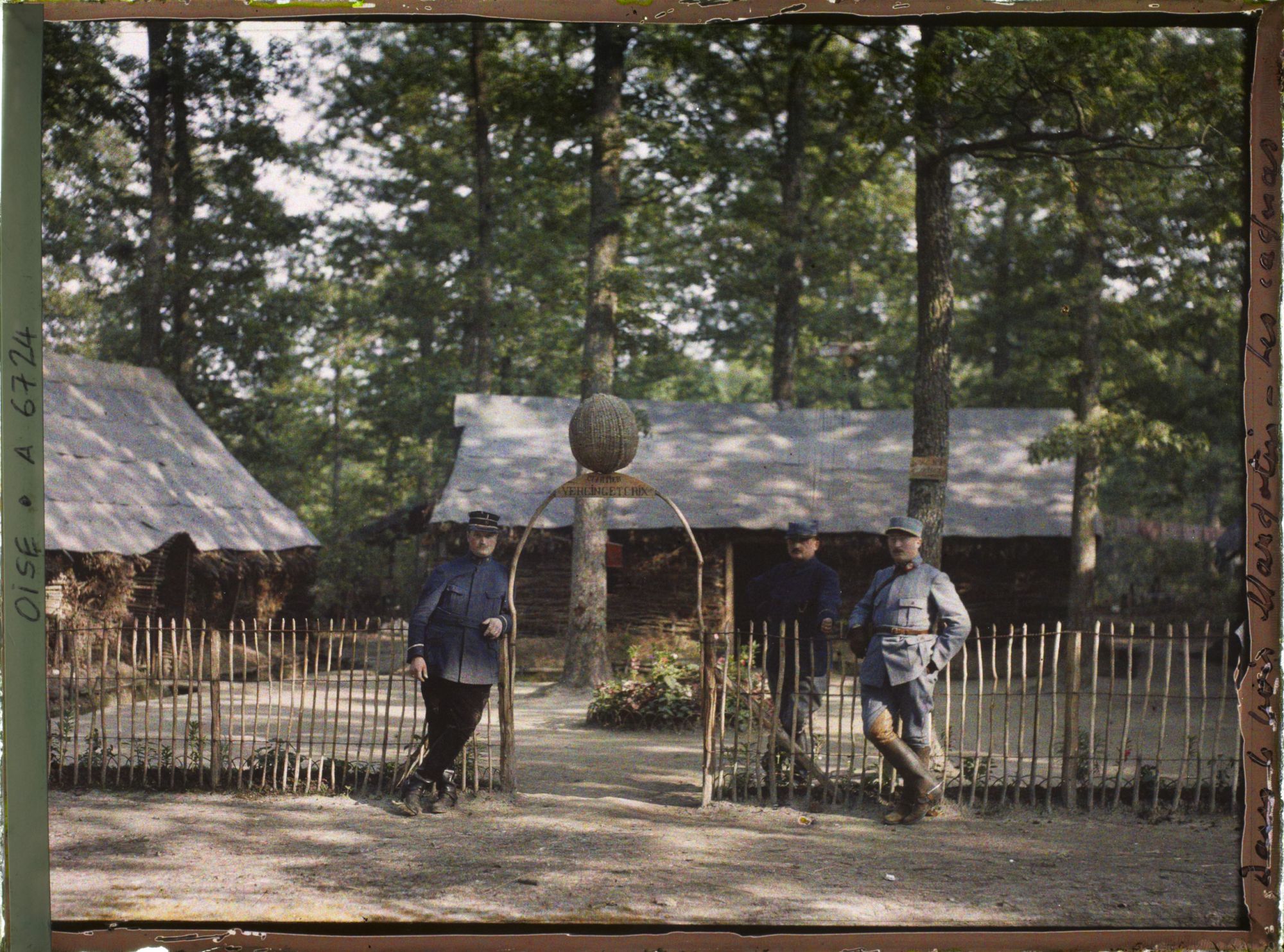 Image représentant Cagnas dans le bois Margotin : quartier Vercingetorix