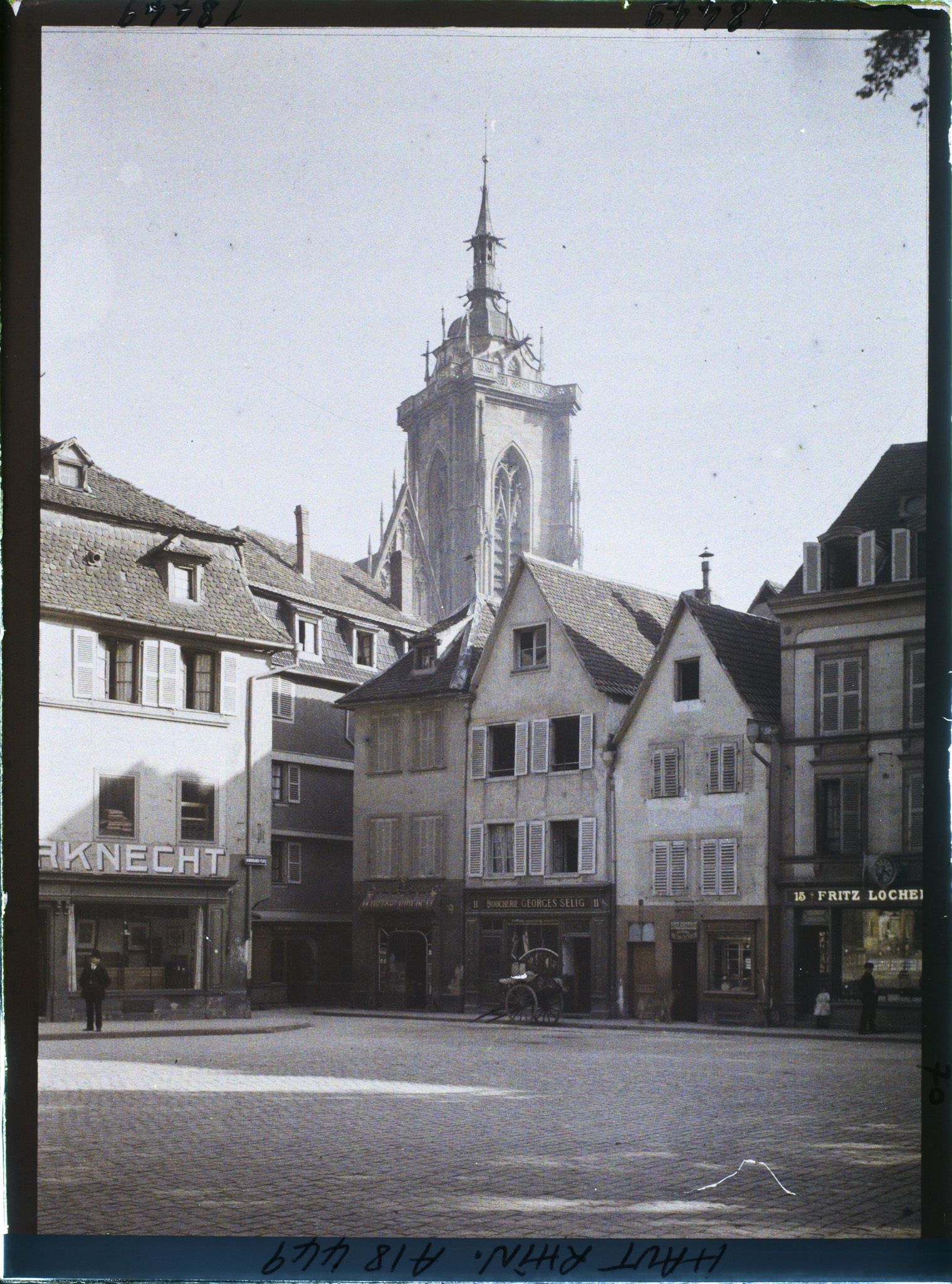 Image représentant France, Colmar, Place des Dominicains