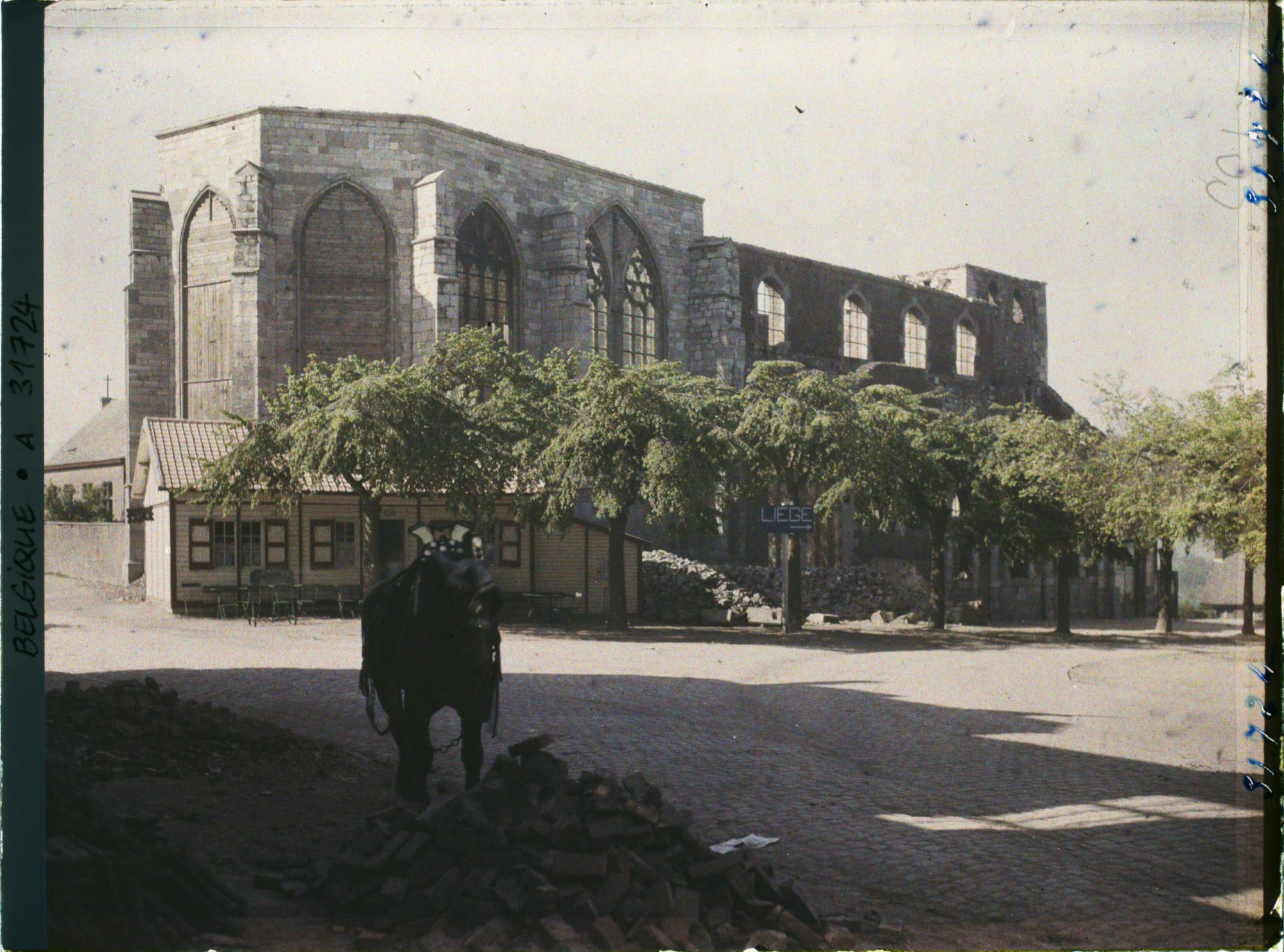 Image représentant Belgique, Visé, Ruines de l'Eglise