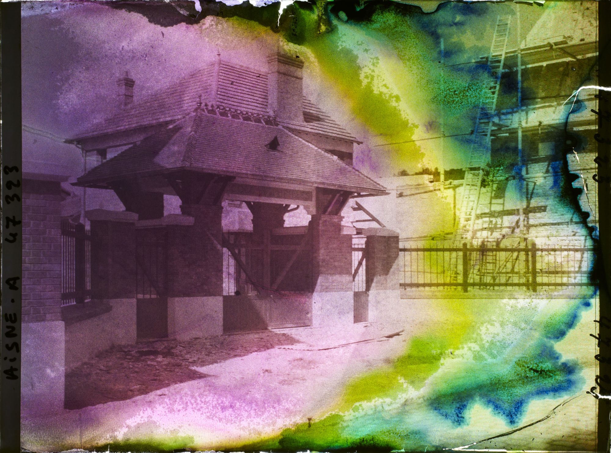 Image représentant France, Vailly, Entrée école de Jeunes filles