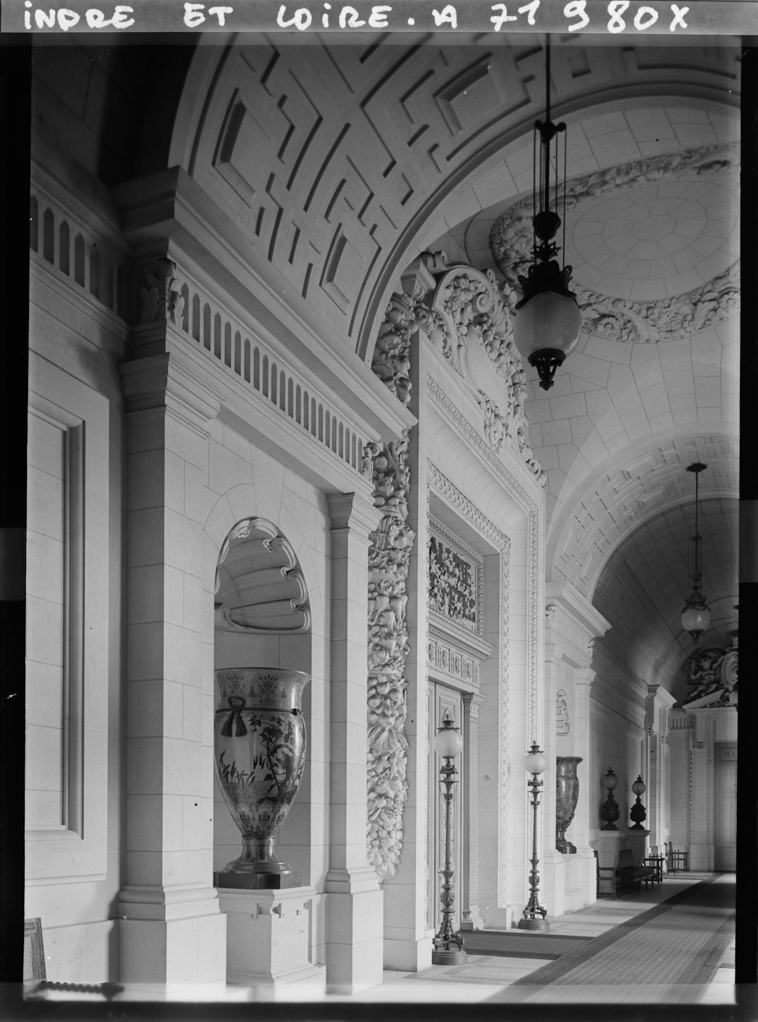 Image représentant Détail d'une galerie de l'hôtel de ville