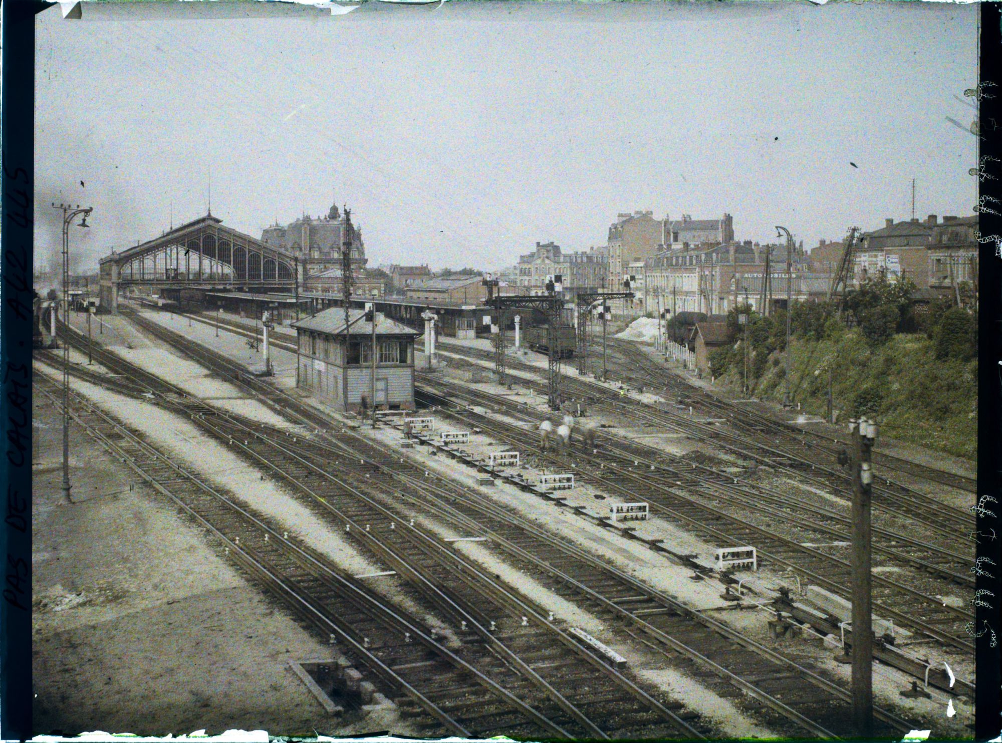 Image représentant France, Arras, Une vue s/ la Gare