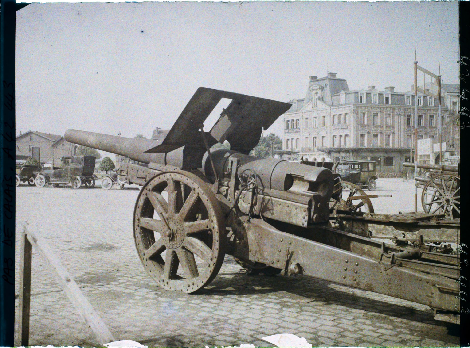 Image représentant France, Arras, Un Coin de la Place de la Gare