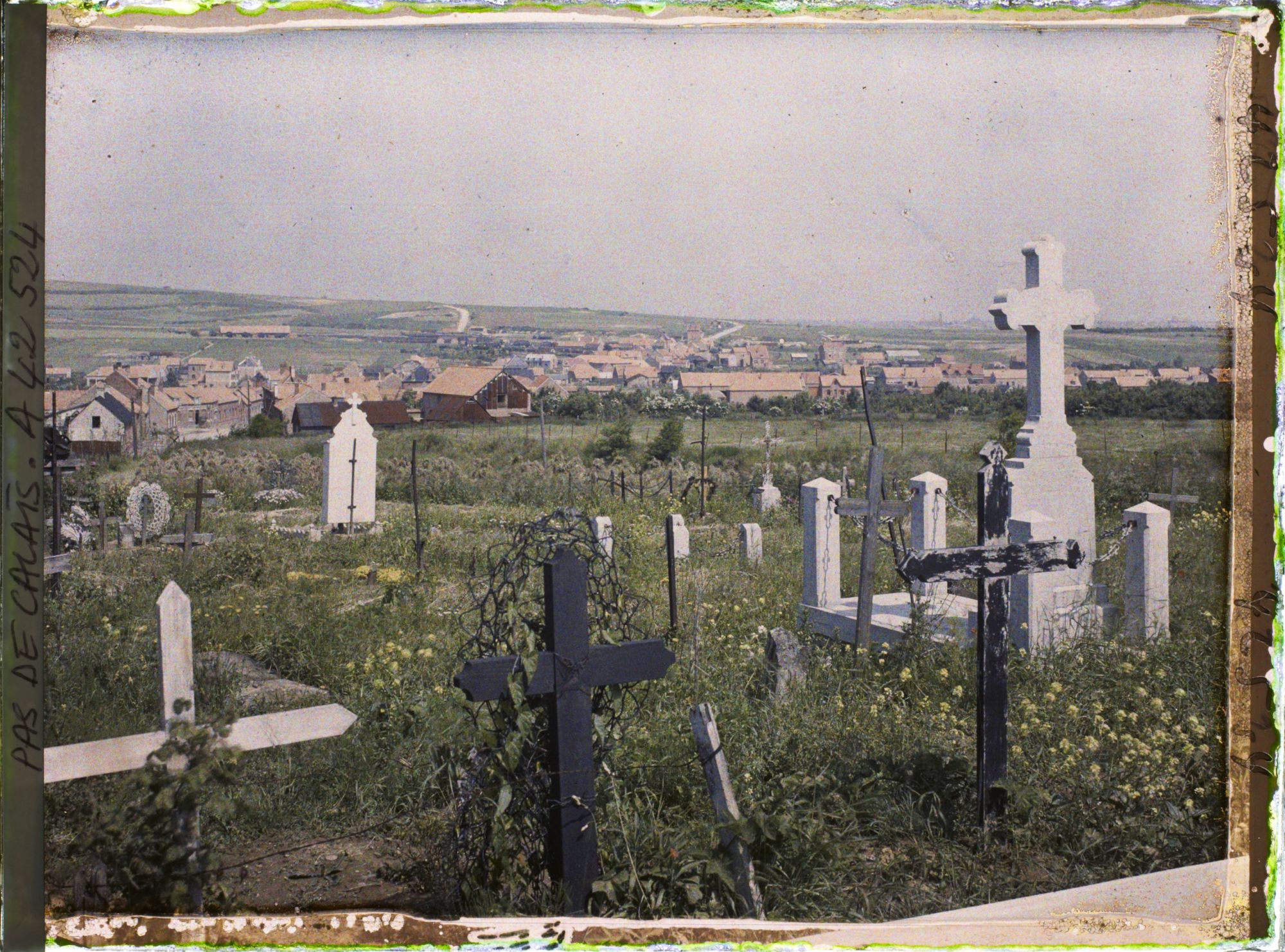 Image représentant France, Souchez, Vue Gle prise du Cimetière Civil