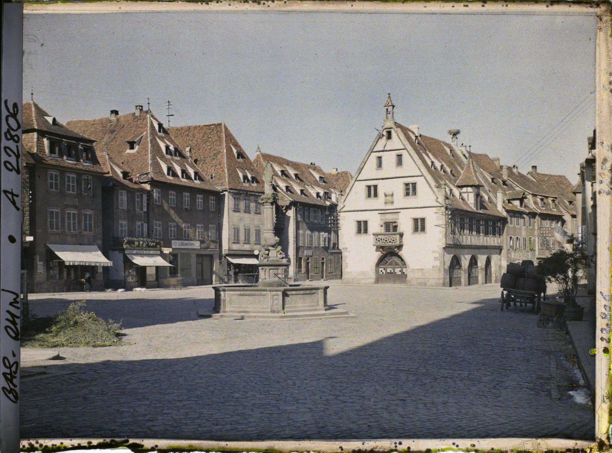 Image représentant France, Obernai, Place du marché