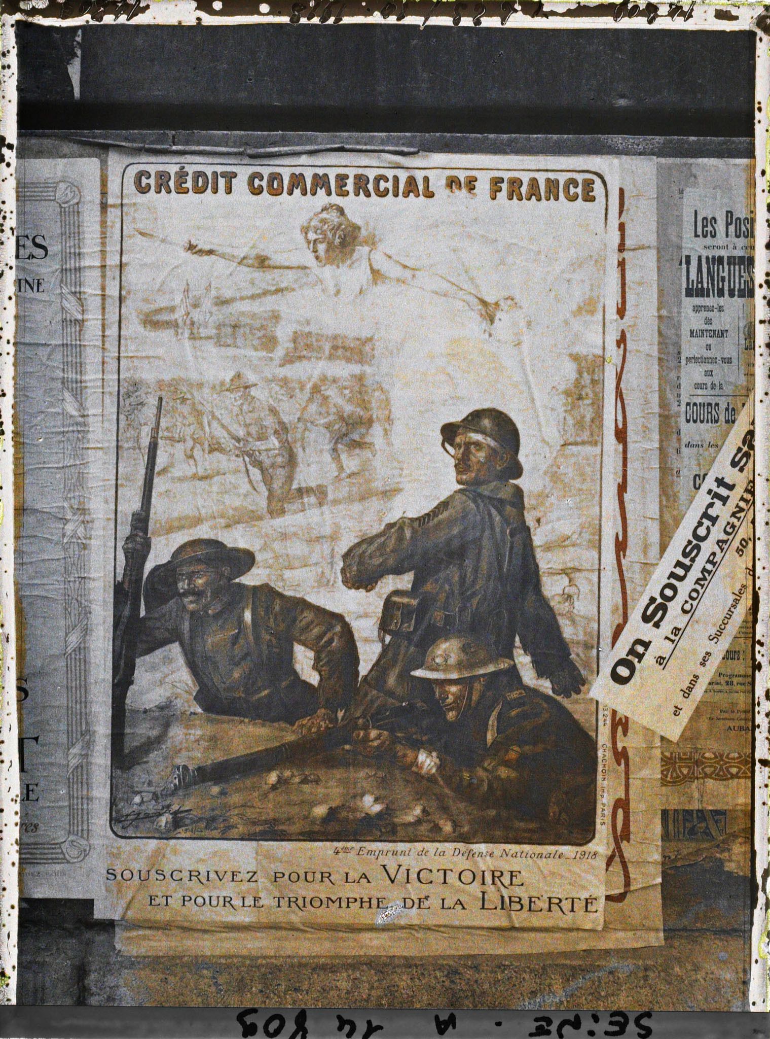 Image représentant Affiche de l'emprunt national, Crédit commercial de France