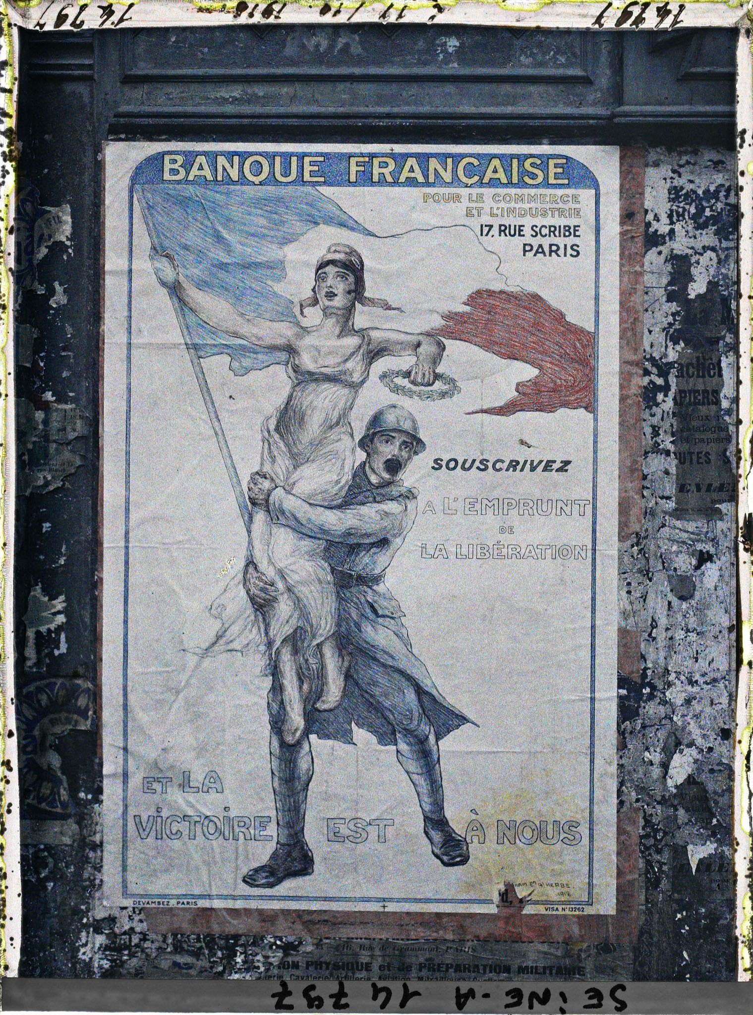 Image représentant Affiche de l'emprunt national, Banque Française