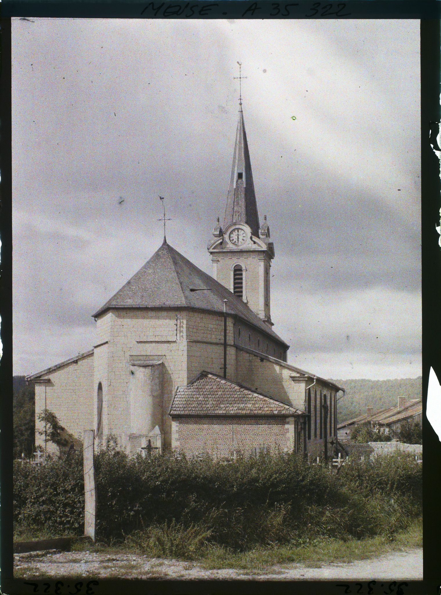 Image représentant France, Les Islettes, Vue de l'Eglise