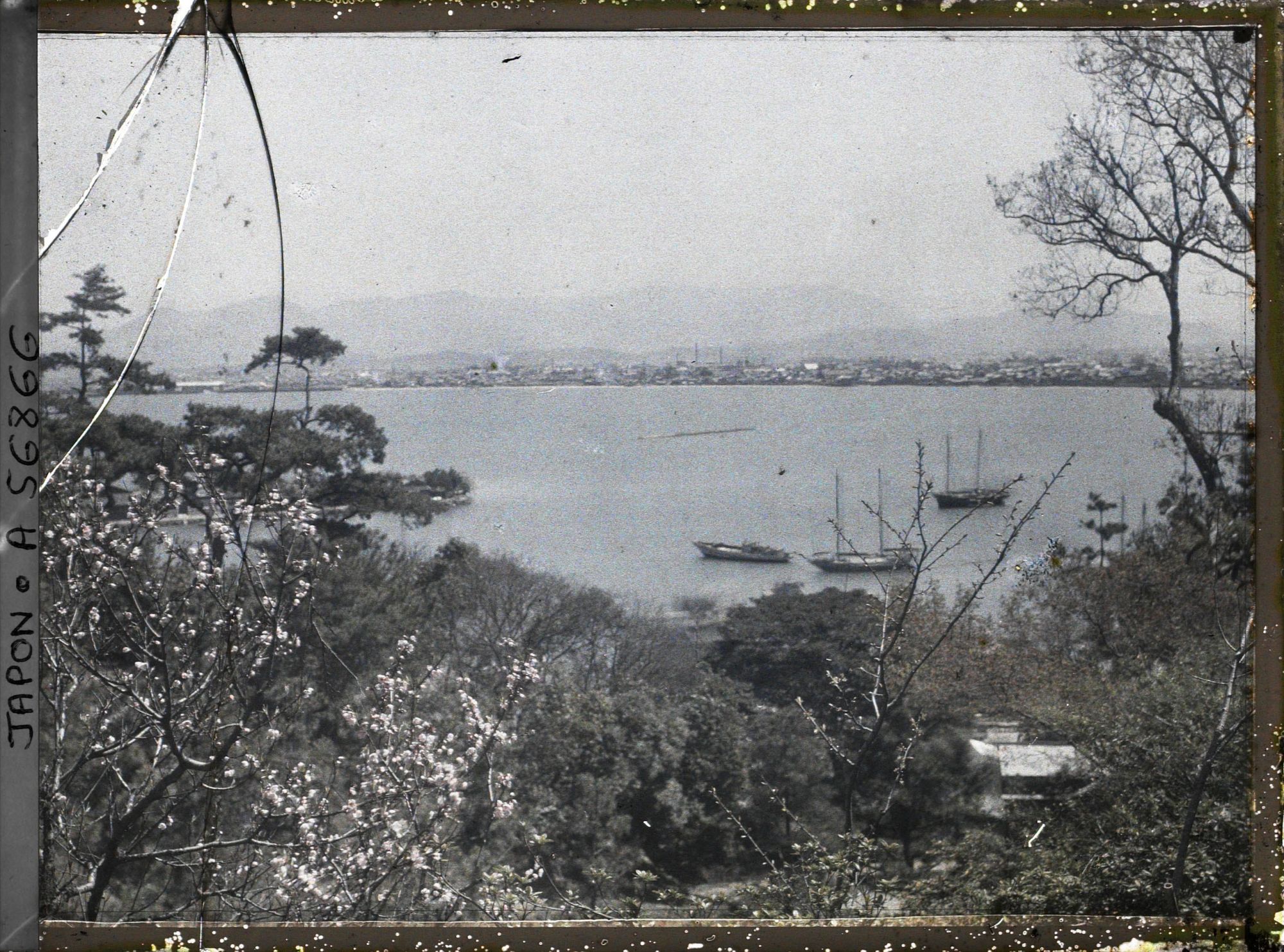 Image représentant Panorama sur la baie de Hakata en direction de Fukuoka