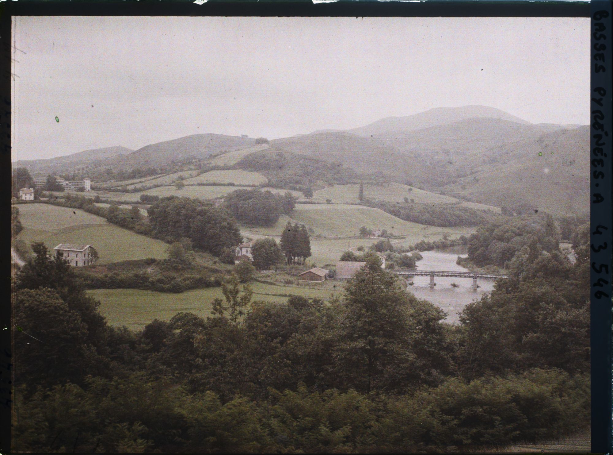 Image représentant France, Cambo, Panorama pris depuis le Haut - Cambo