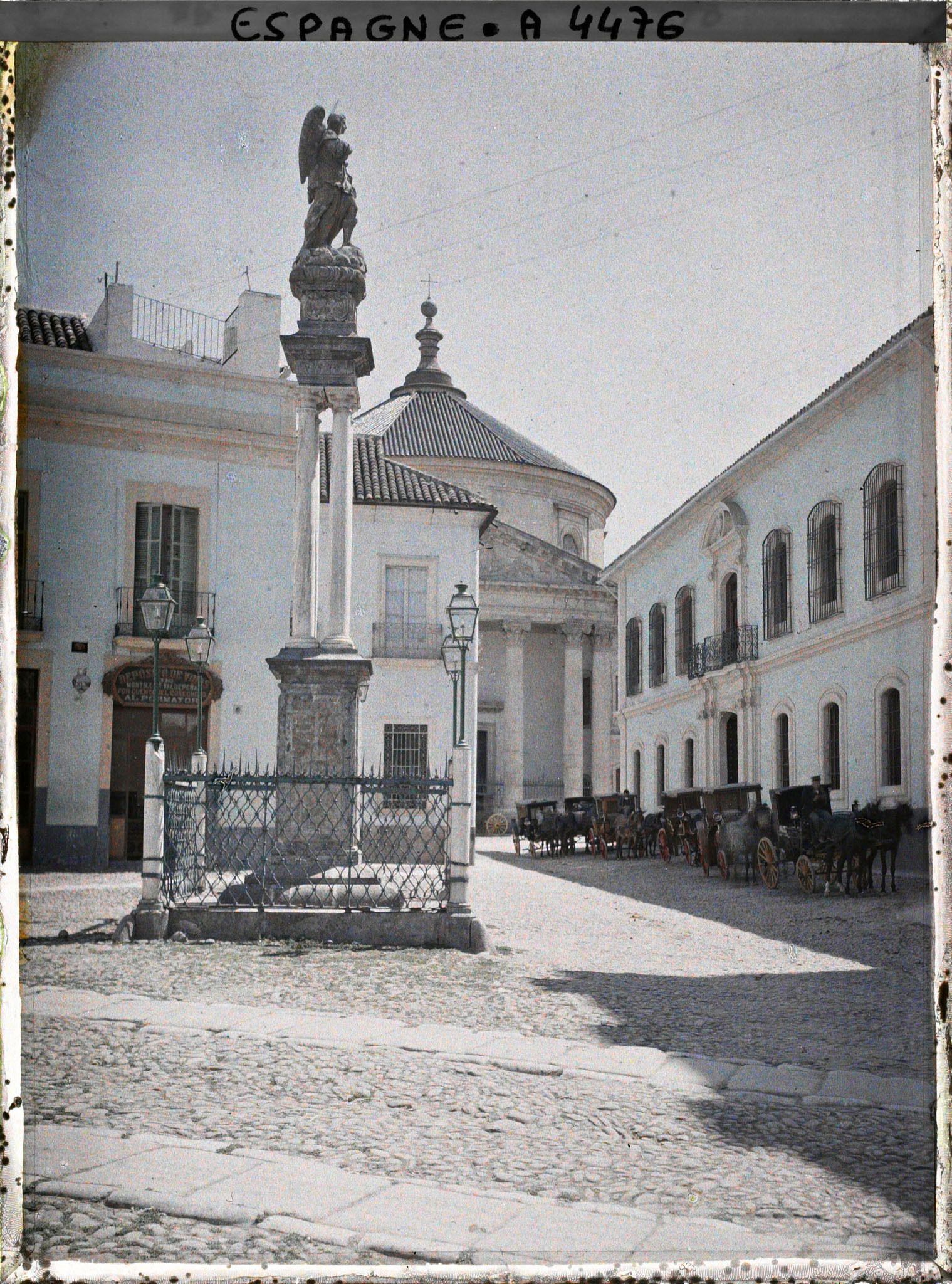 Image représentant Espagne, Cordoue, Colonne de S. Rafaël , place de Sta Vittoria