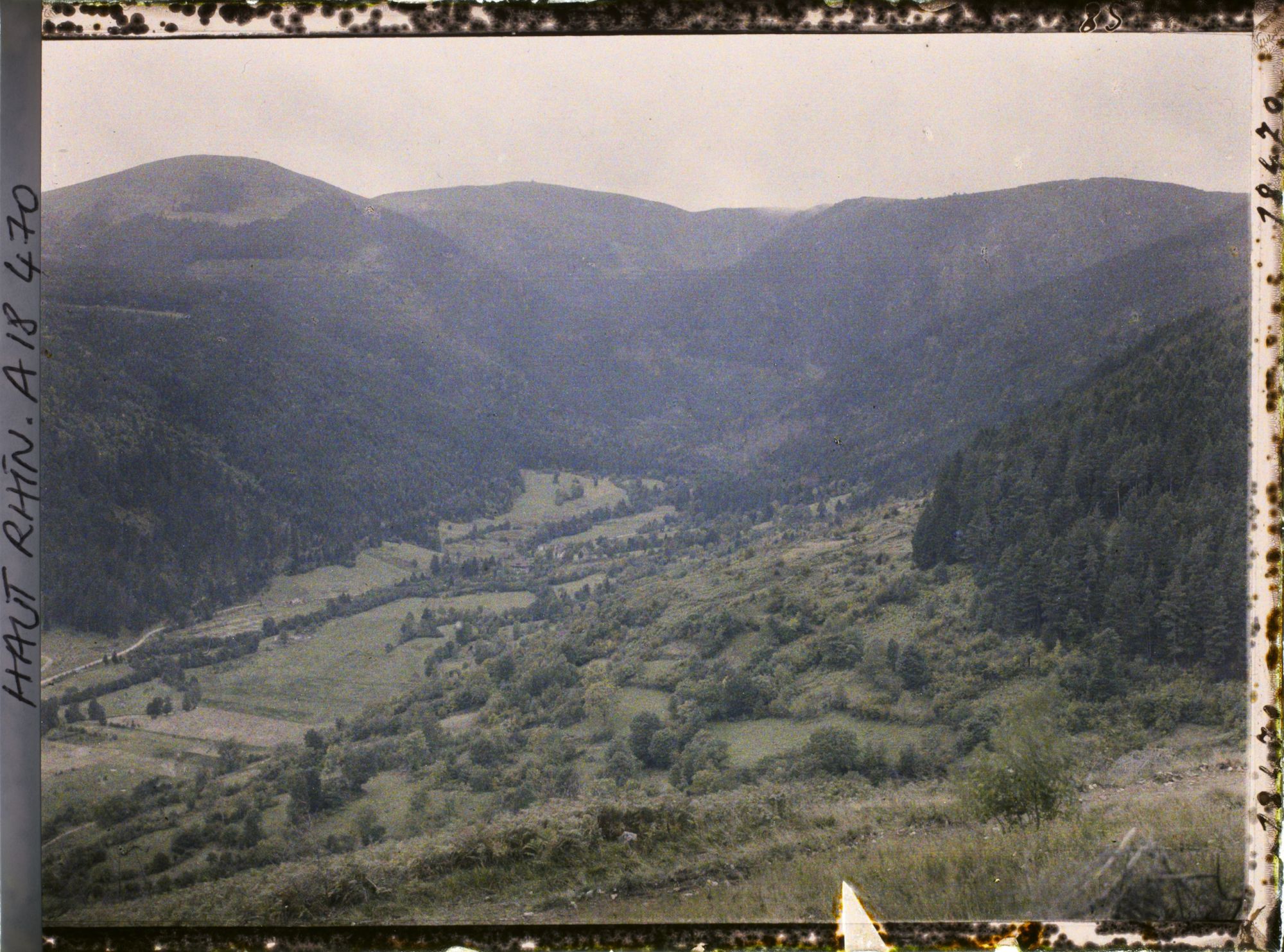 Image représentant France, Panorama s/ le Cirque originel de la Vallée de Munster