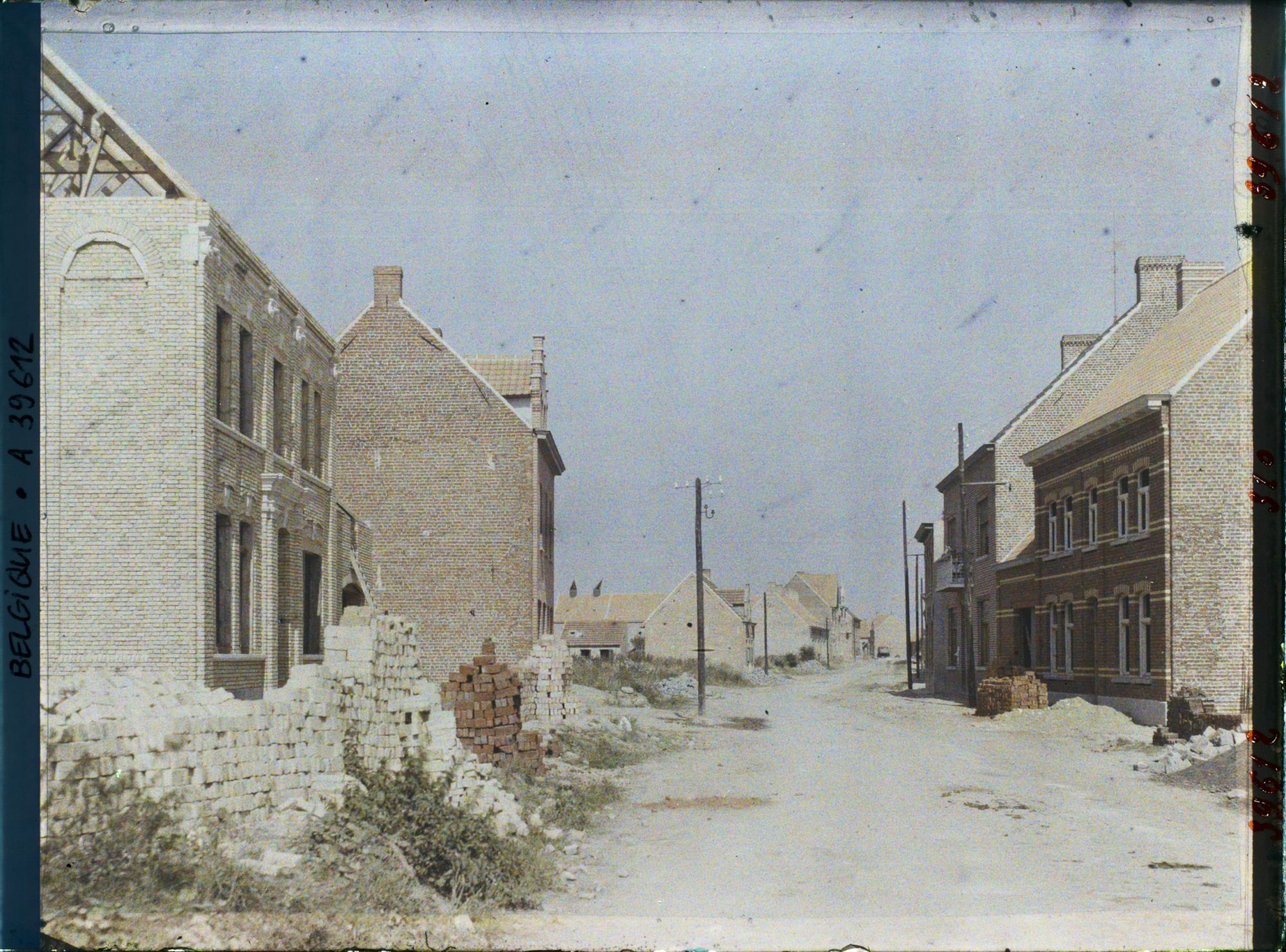 Image représentant Belgique, Morsleade, Rue de Morsleade, de la route de Passchendael