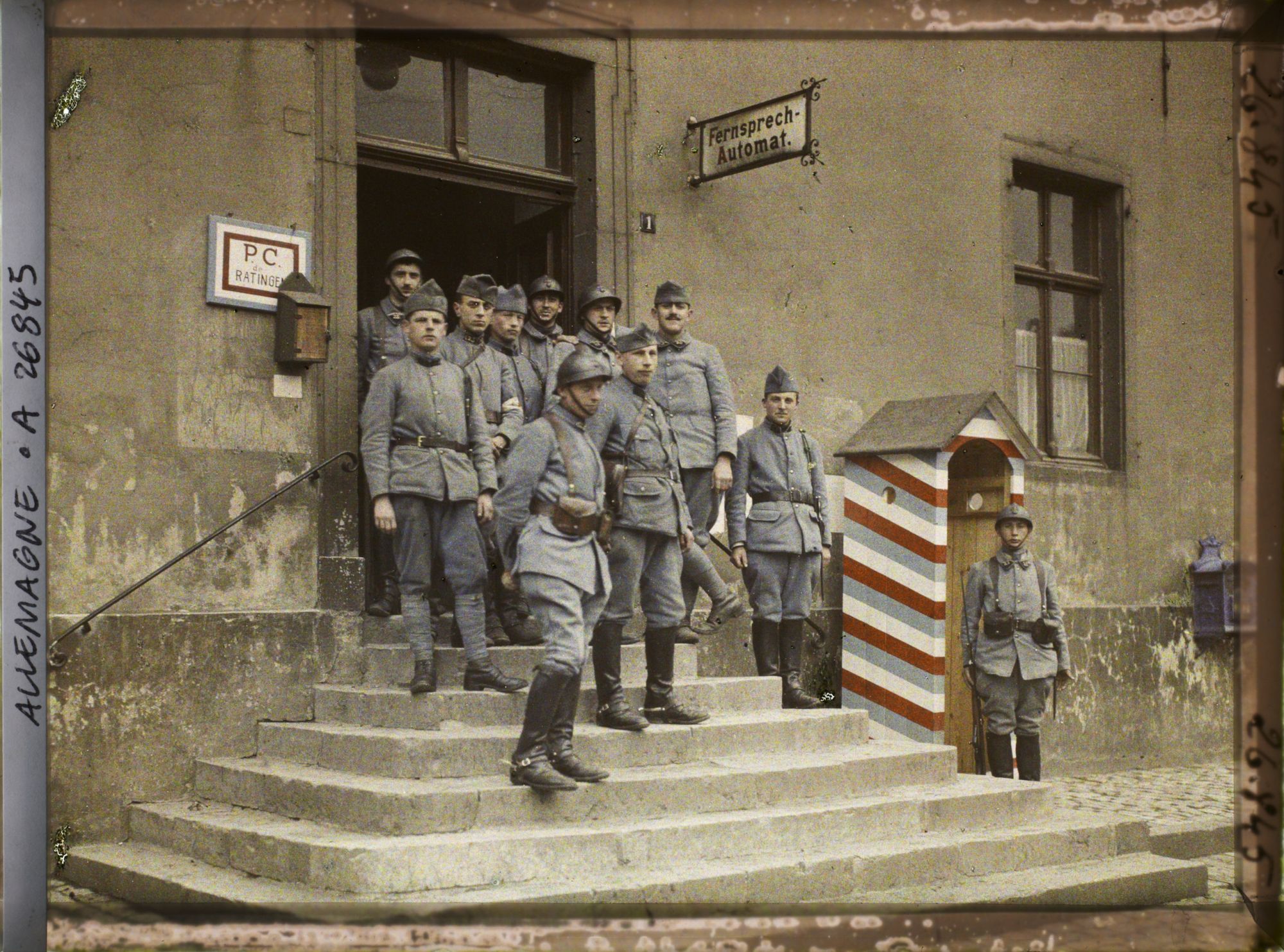 Image représentant Occupation française, le poste de commandement à Ratingen