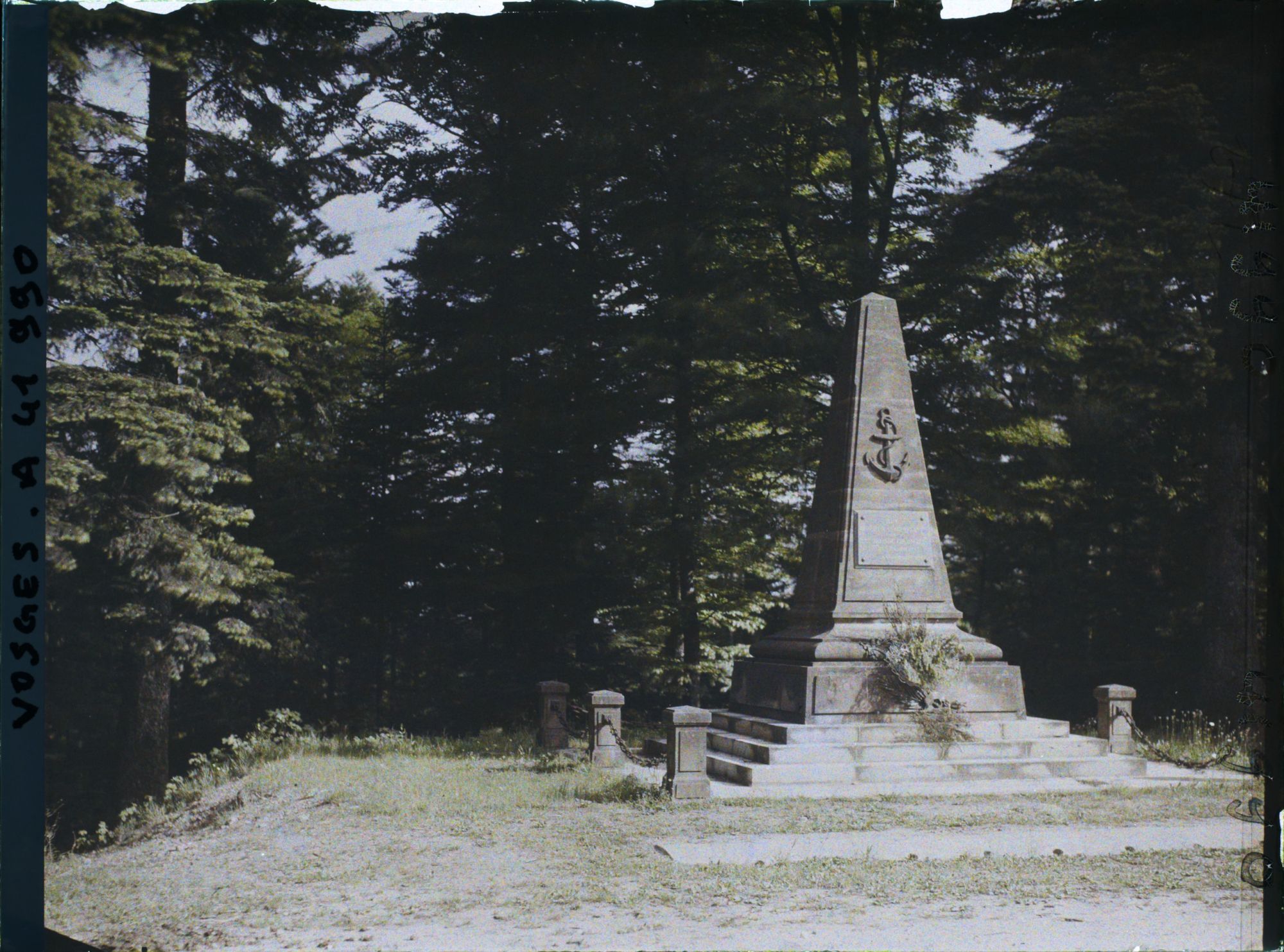 Image représentant France, Col de la Chipotte, Mont à la 2e Brigde Coloniale (5e et 6e Régt) Août Sept 1914