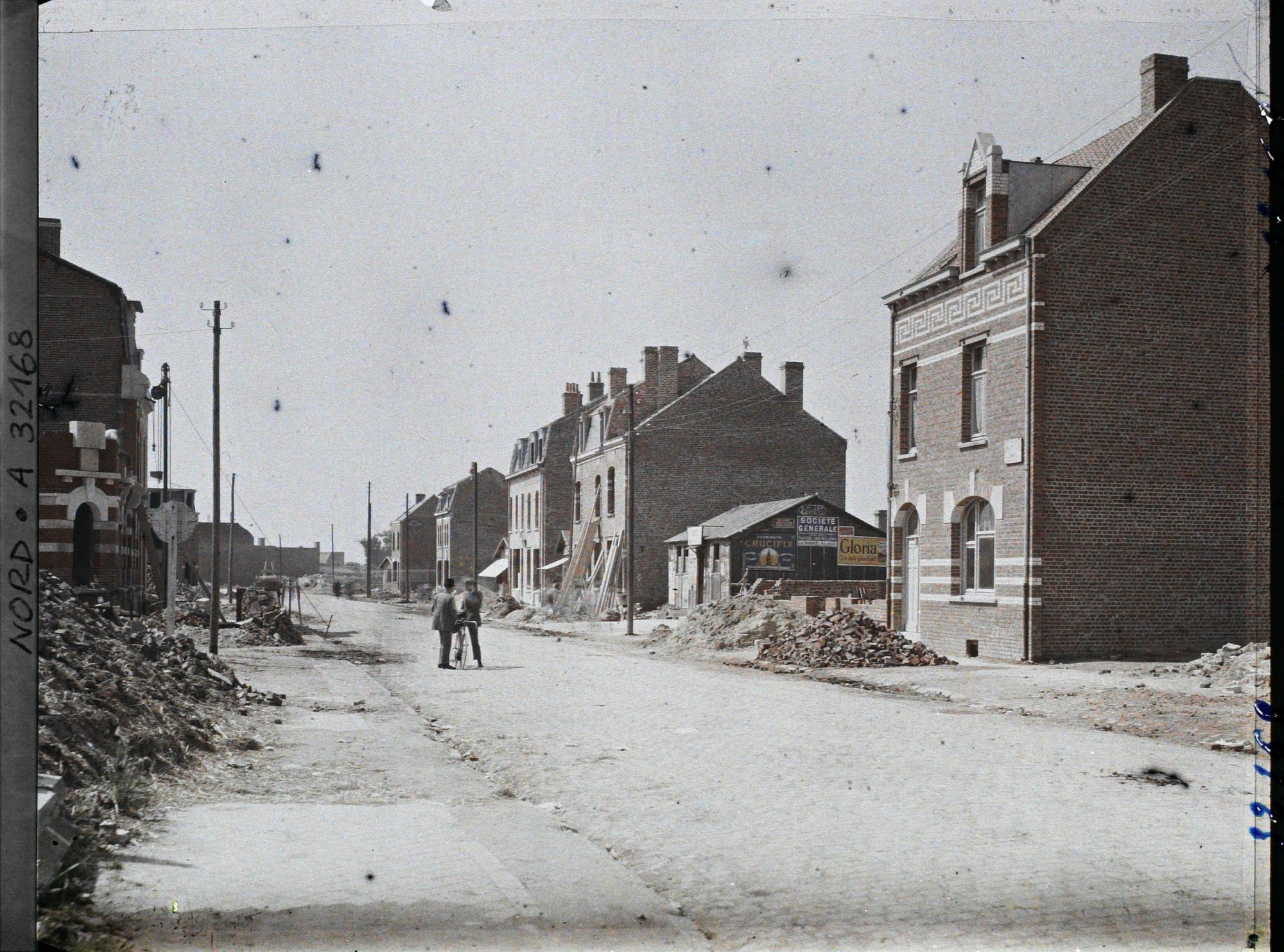 Image représentant France, La Bassée, Reconstructions rue Blanche