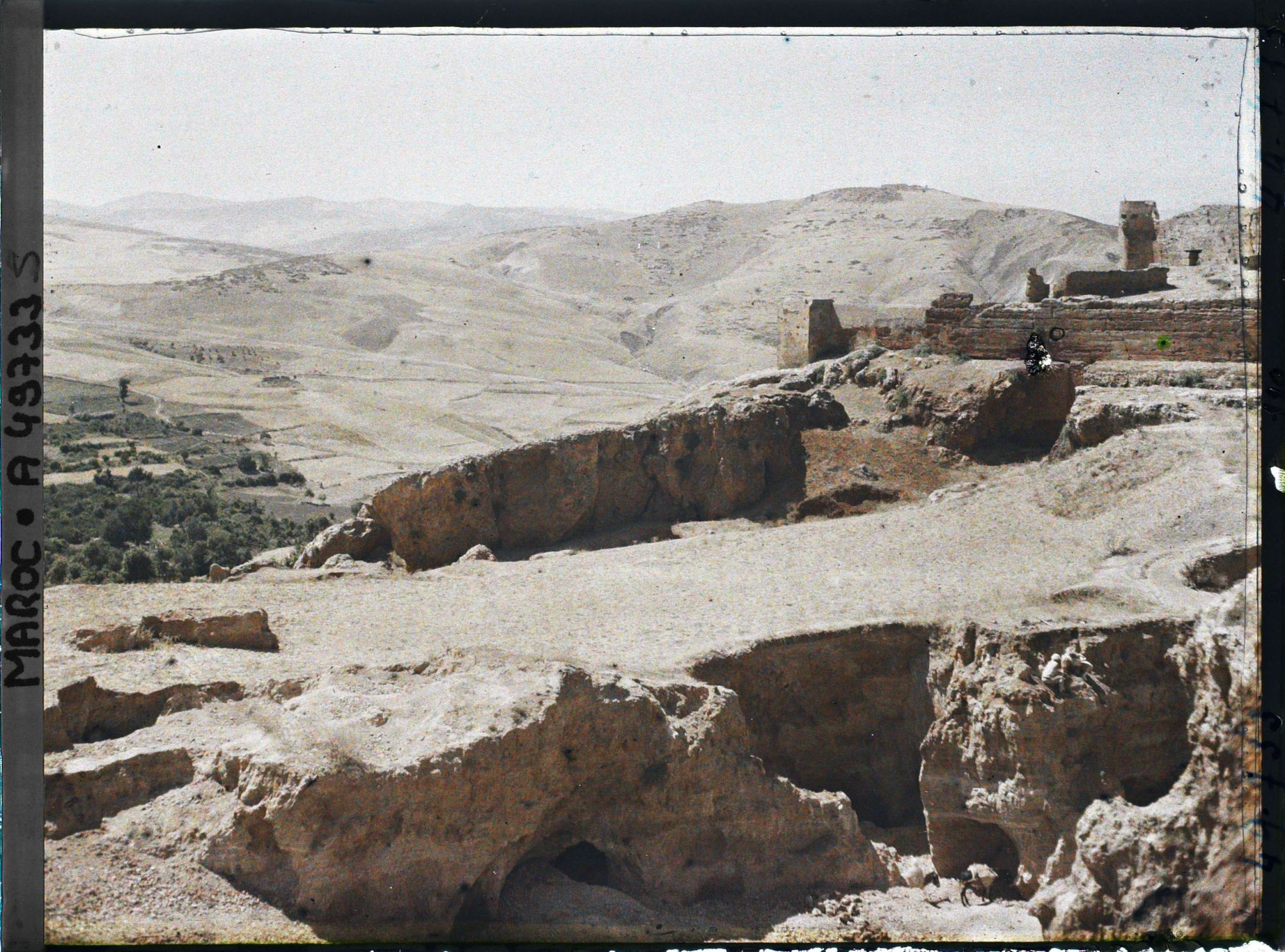 Image représentant Une partie des remparts de la ville