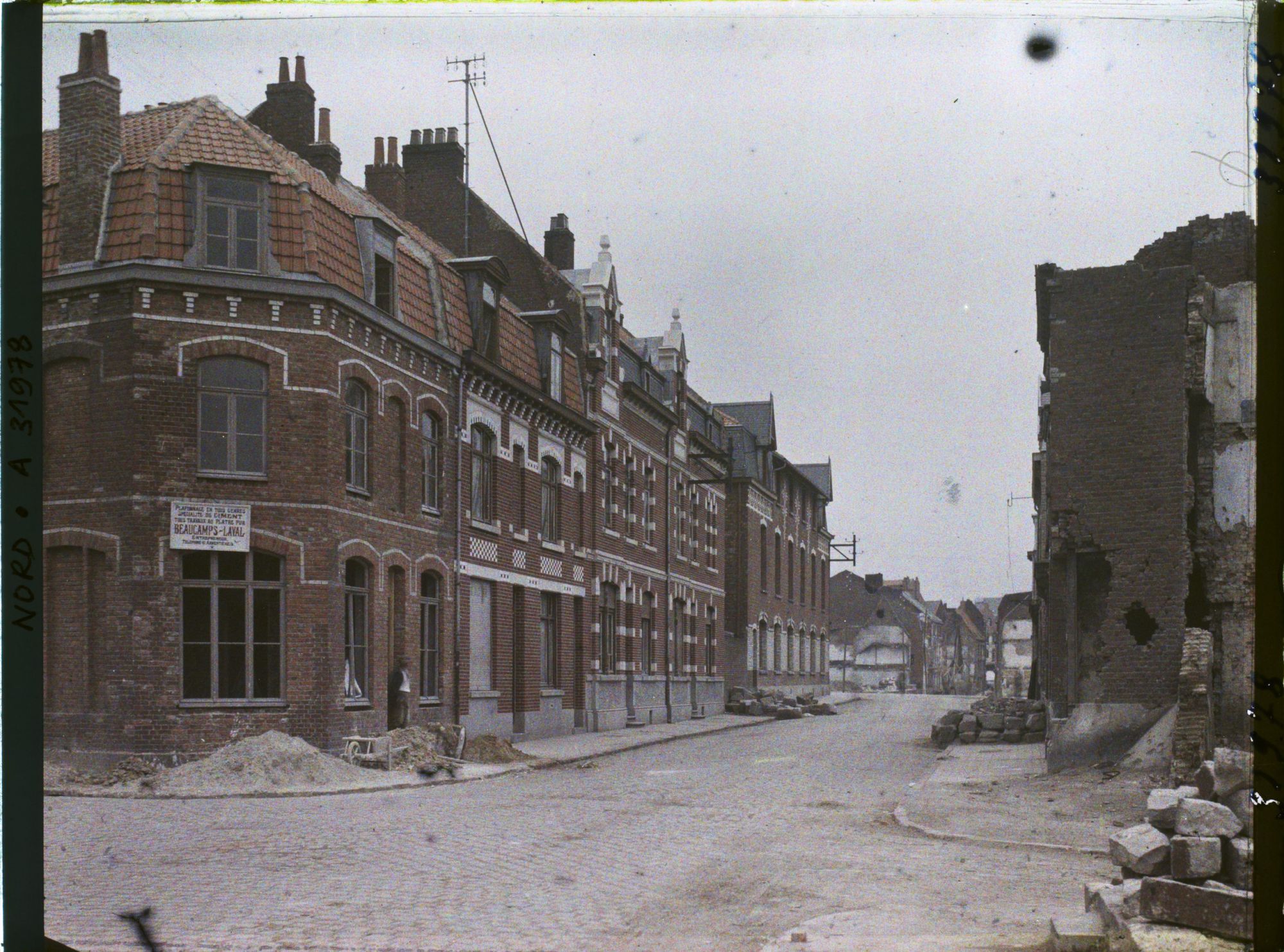 Image représentant France, Armentières, Nouvelles Maisons rue des Chauffours