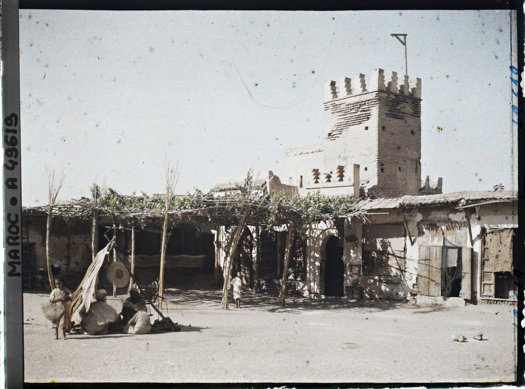 Image représentant Une partie des souks