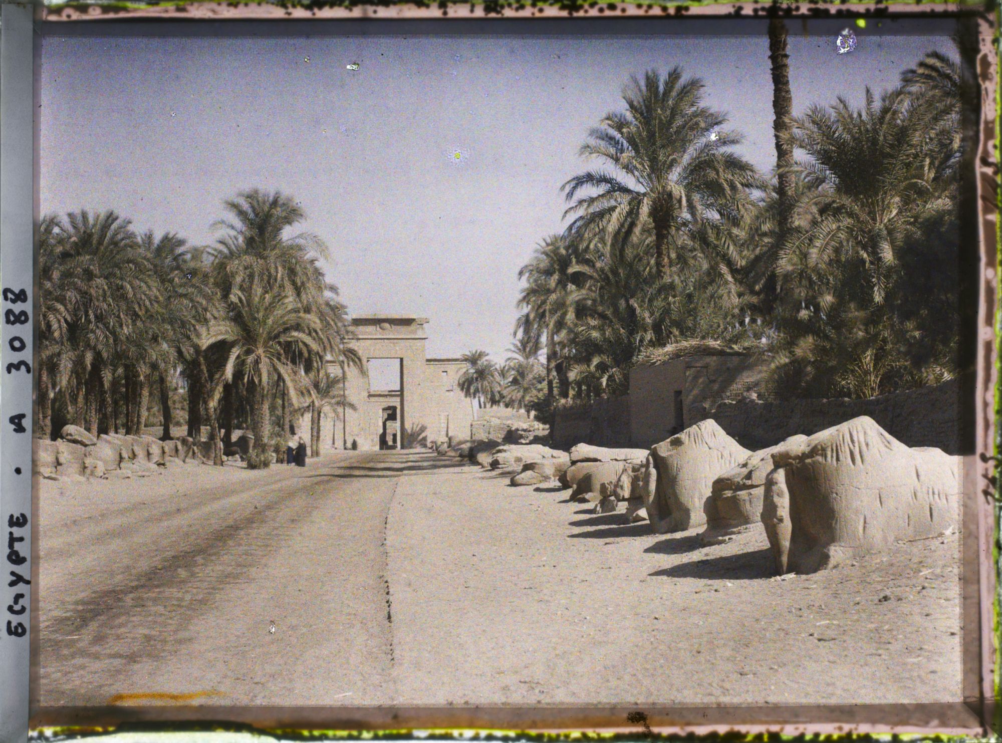 Image représentant Entrée sud-ouest du site de Karnak