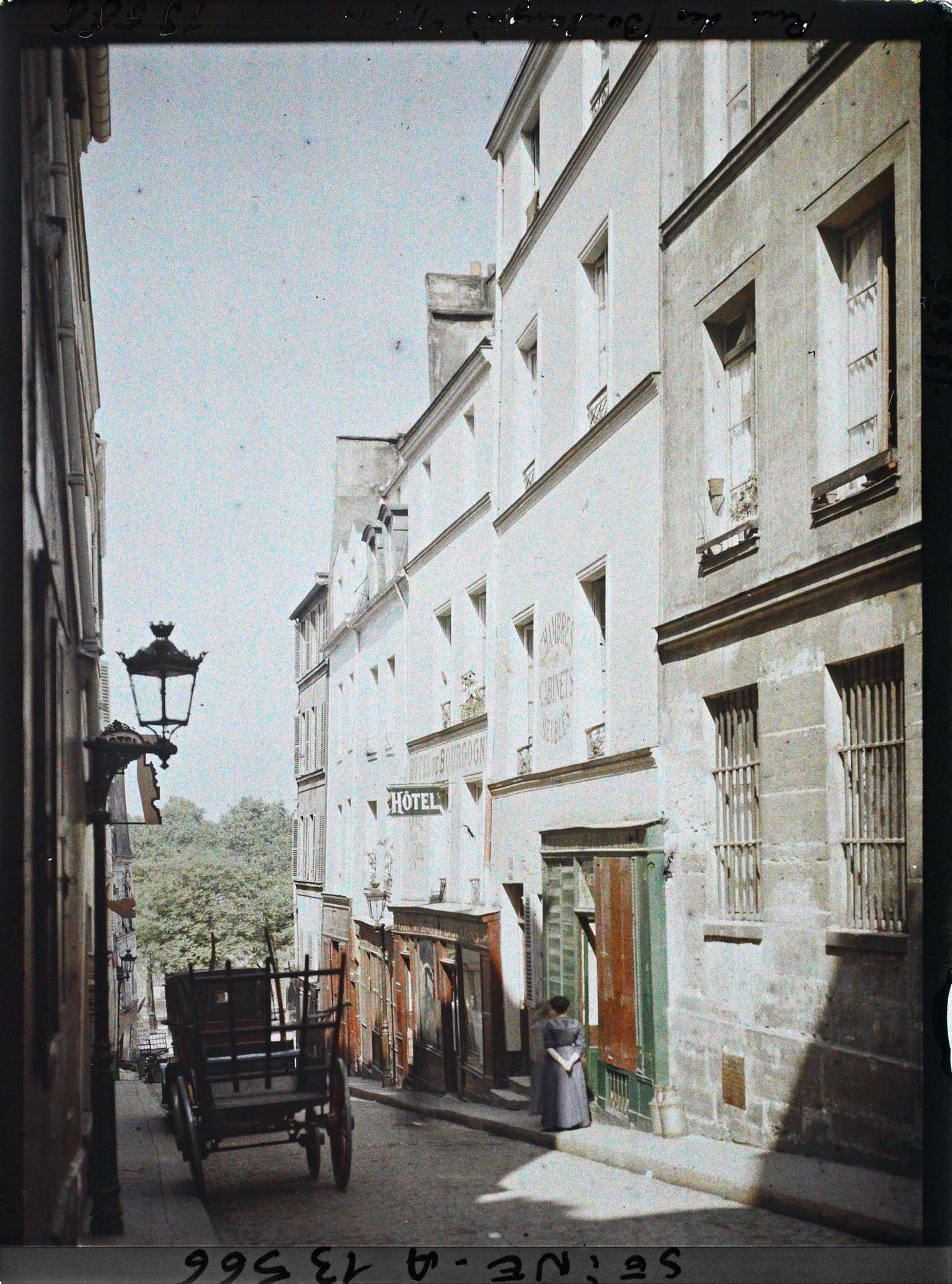 Image représentant La rue des Boulangers, au niveau du numéro 13