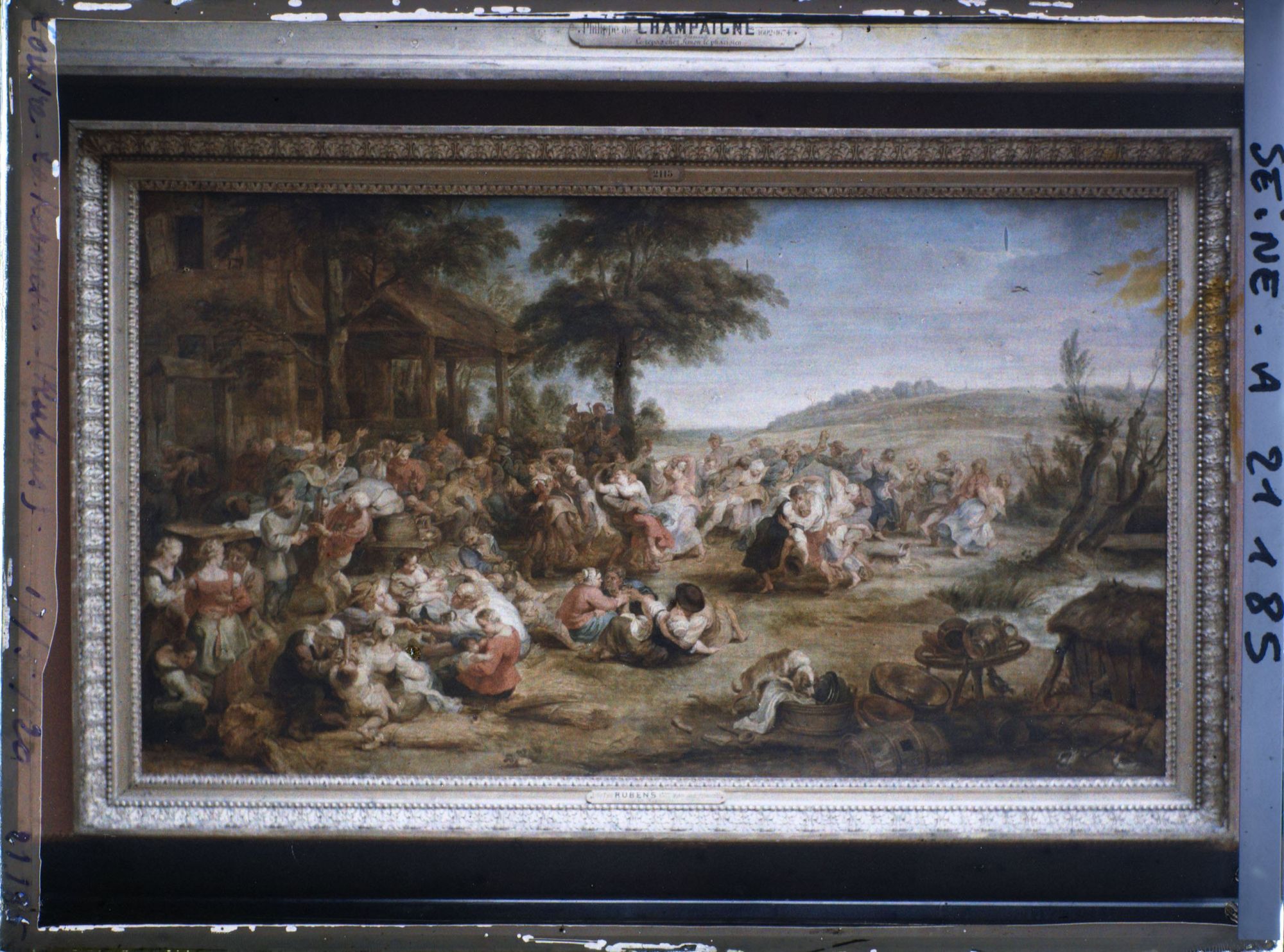 Image représentant La Kermesse ou Noce de village, Rubens, musée du Louvre