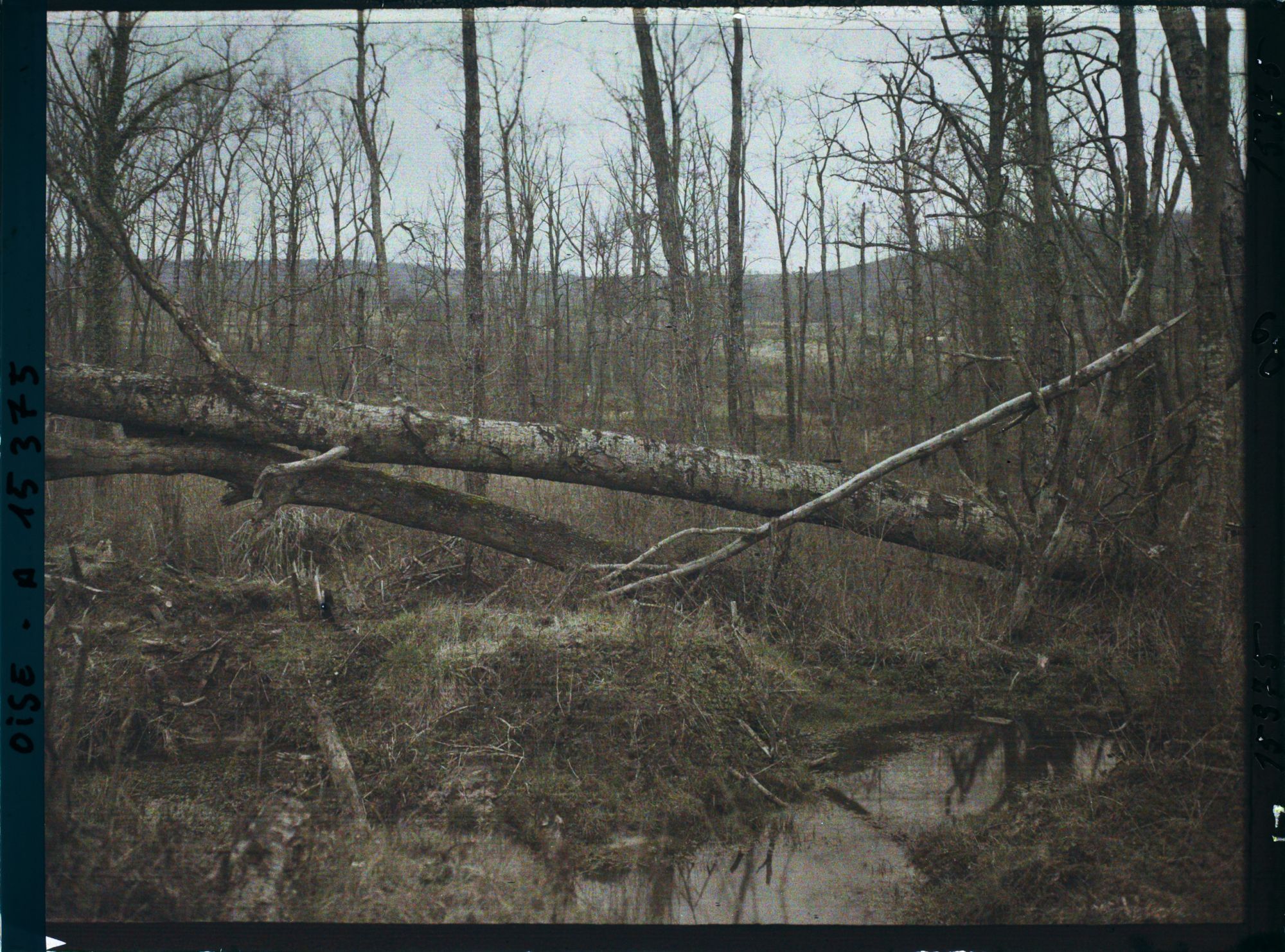 Image représentant France, Thiescourt, Guerre : se déroulèrent de furieux combats en 1918 - Ce point était indispensable à la