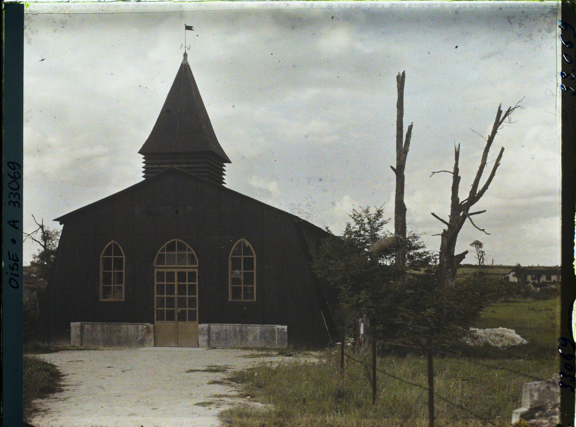 Image représentant France, Lassigny, Eglise provisoire