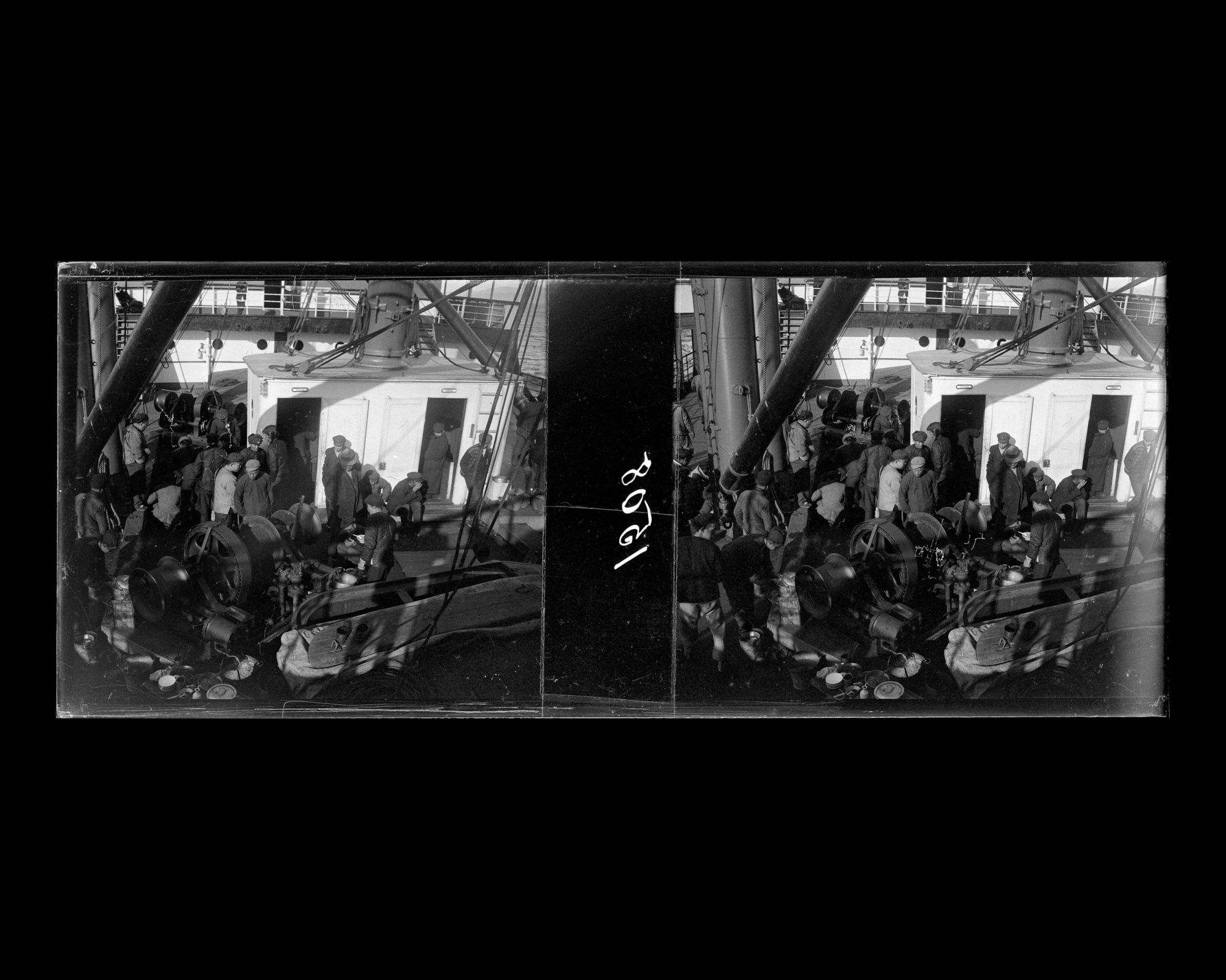 Image représentant Passager sur le pont du "Koréa"