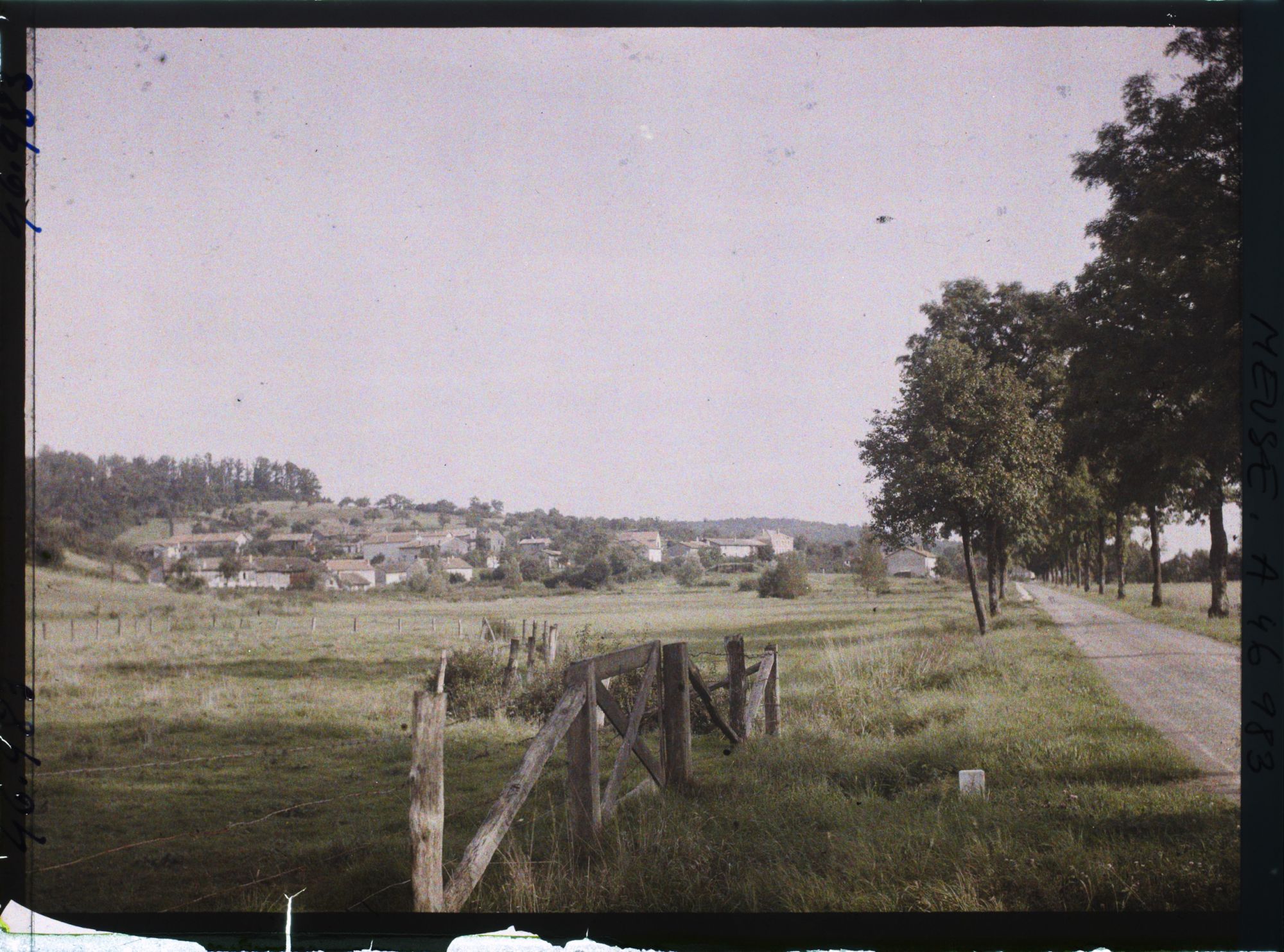 Image représentant France, La Chalade 392 h - Meuse, Le Chalade, vue de la route de Vienne le Chau aux Islettes)