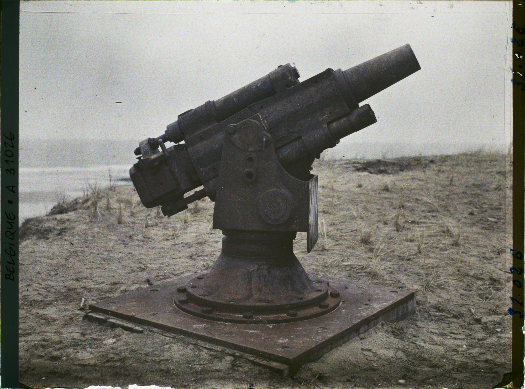 Image représentant Belgique, Blankenberghe, Obusier de 150 de la Batterie Grosen