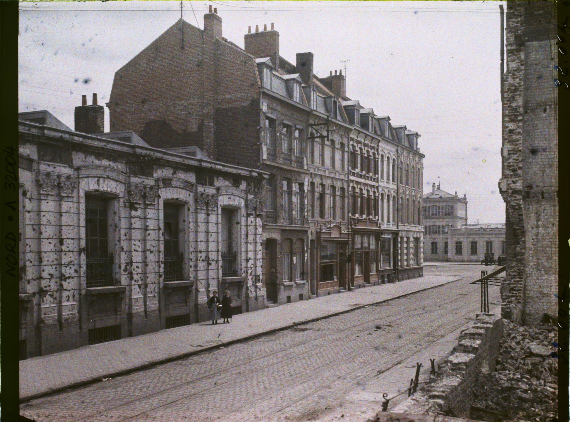 Image représentant France, Armentières, Maisons reconstruites rue de la Gare