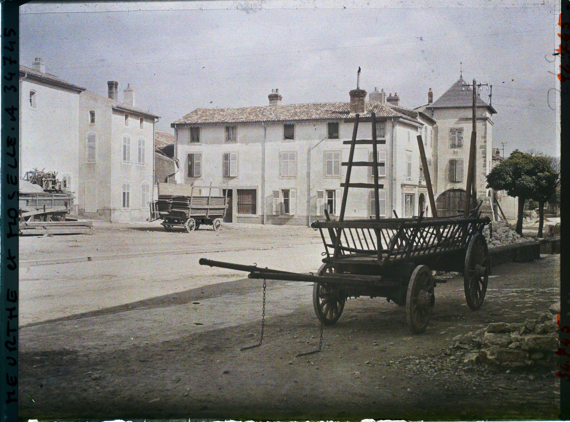 Image représentant France, Pagny s/ Moselle, Coin du Village reconstruit