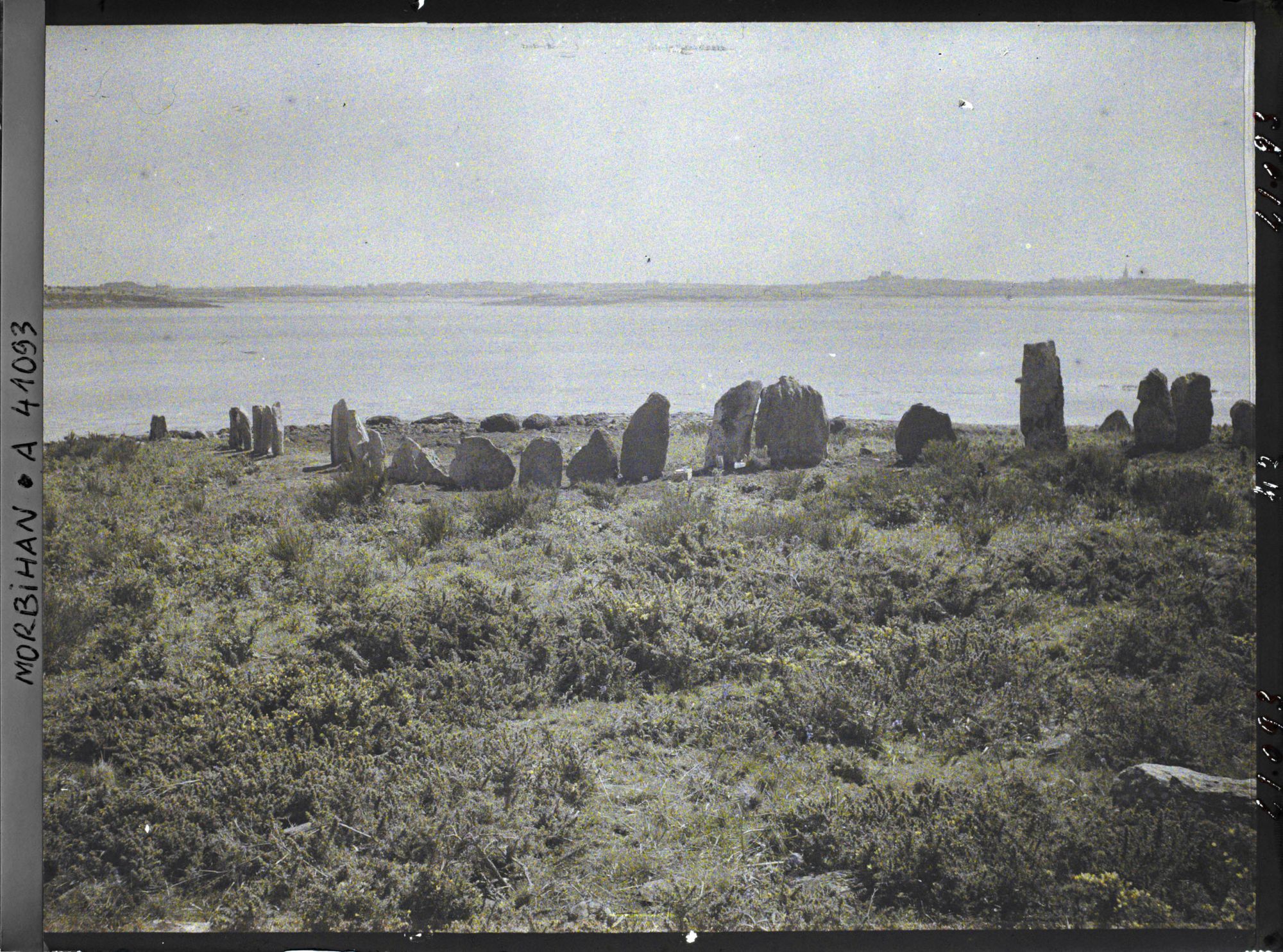 Image représentant L'un des deux cromlechs d'Er Lannic