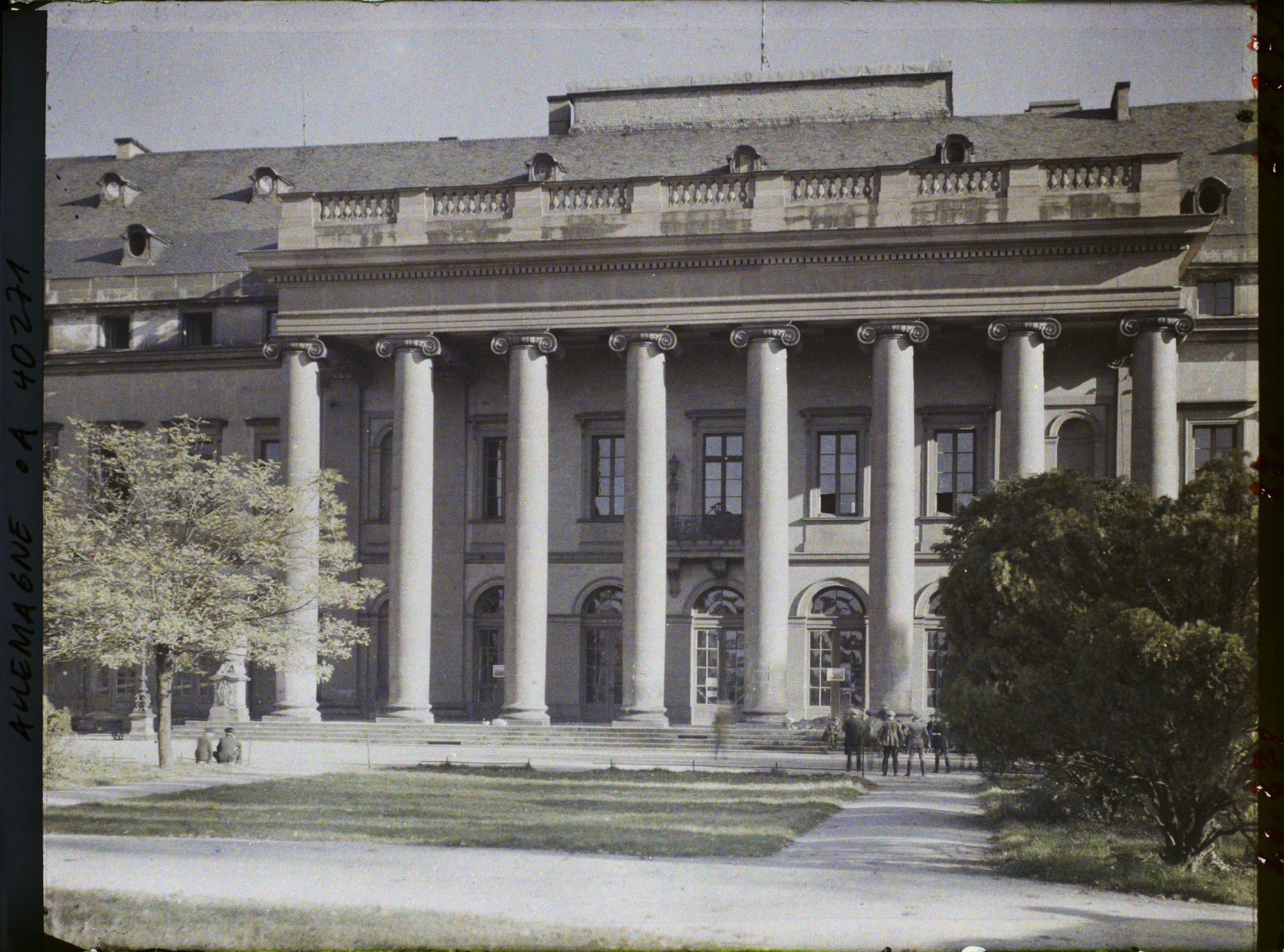 Image représentant Prusse, Coblence, Façade du Château