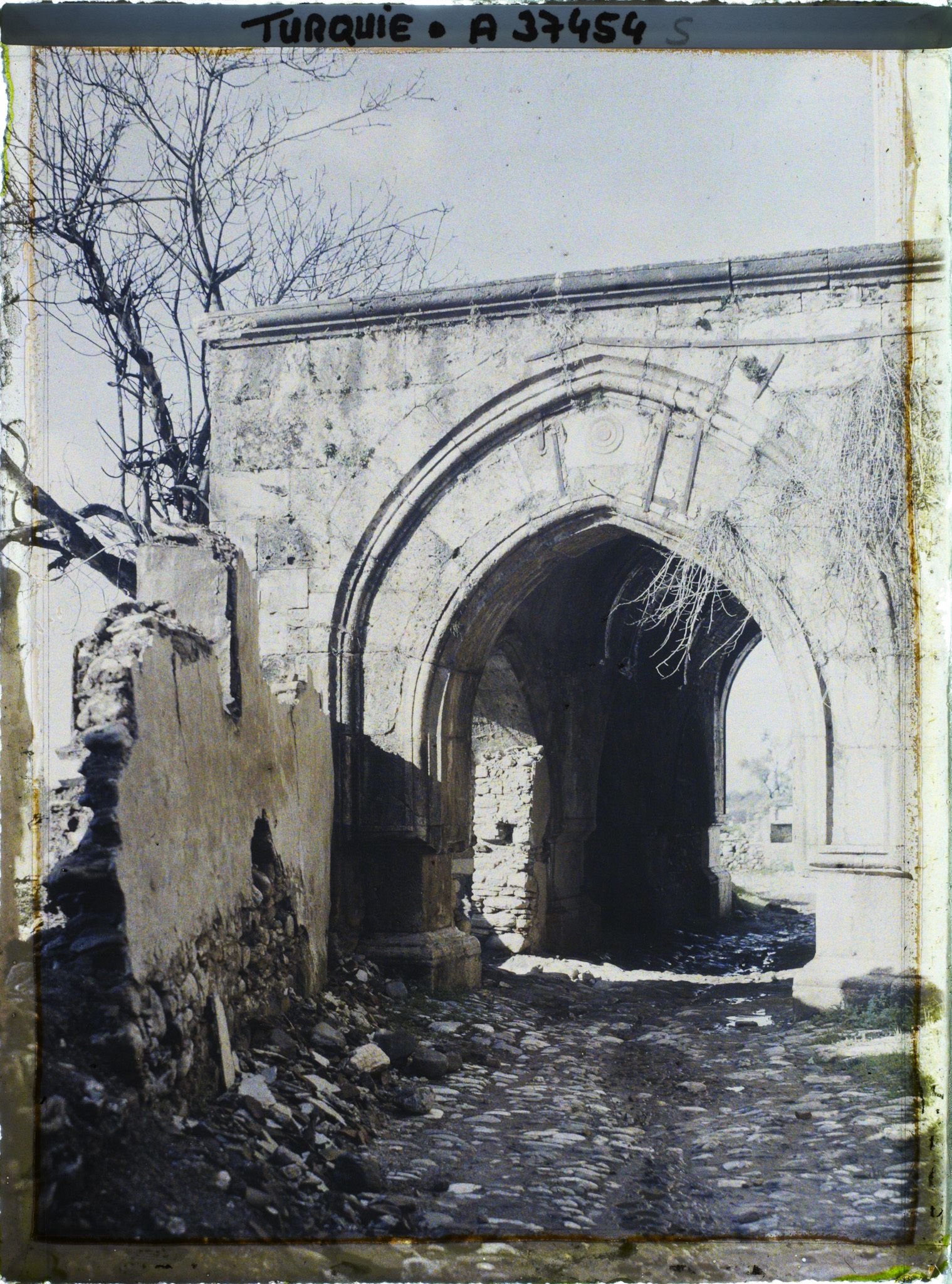 Image représentant Turquie, Aidin, Porte extérieure de la Mosquée Djihan